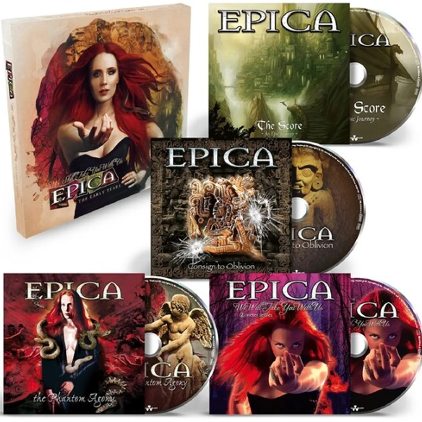 Epica WE STILL TAKE YOU WITH US 4-DISC CD