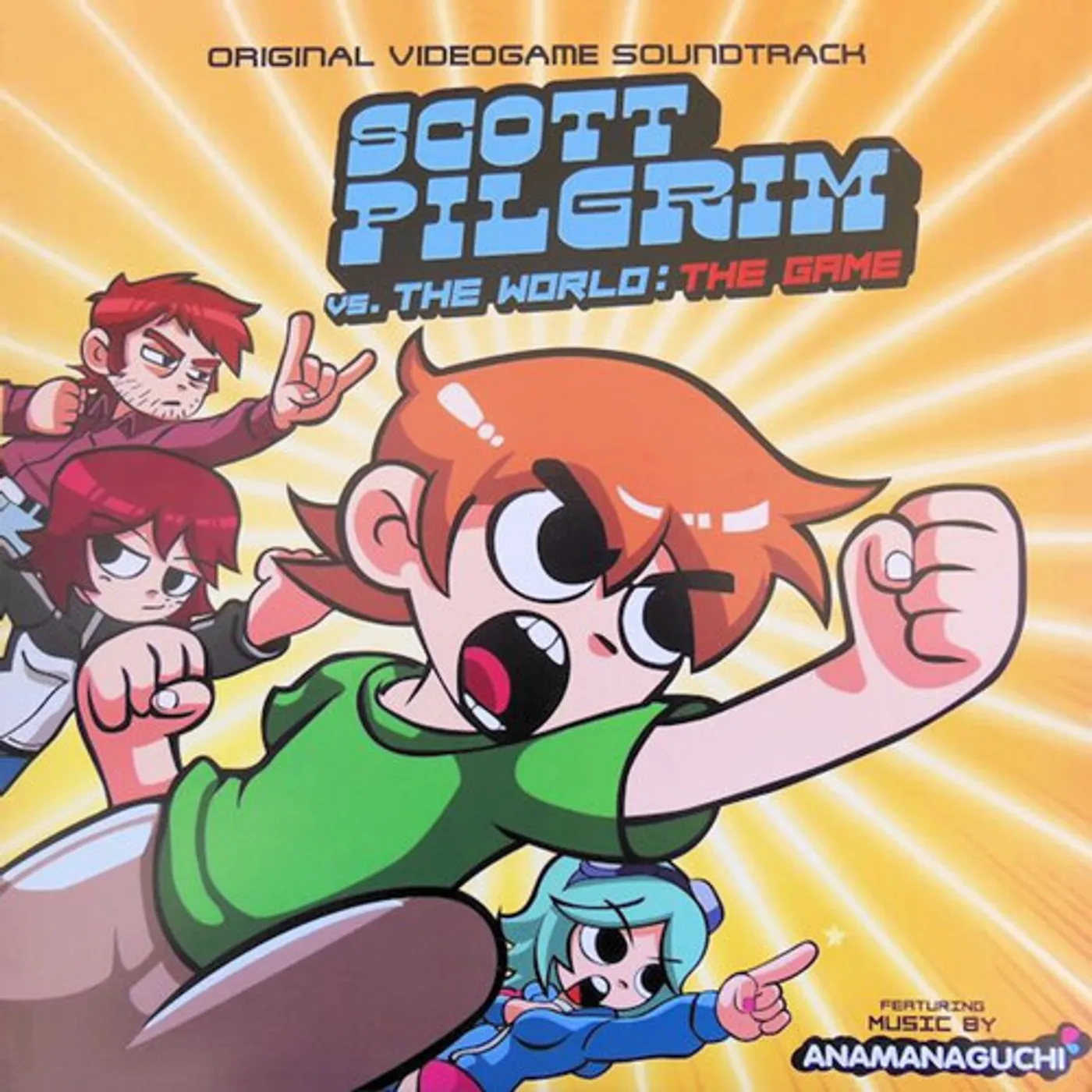 Anamanaguchi SCOTT PILGRIM VS THE WORLD: THE GAME (ORIGINAL) Vinyl Record