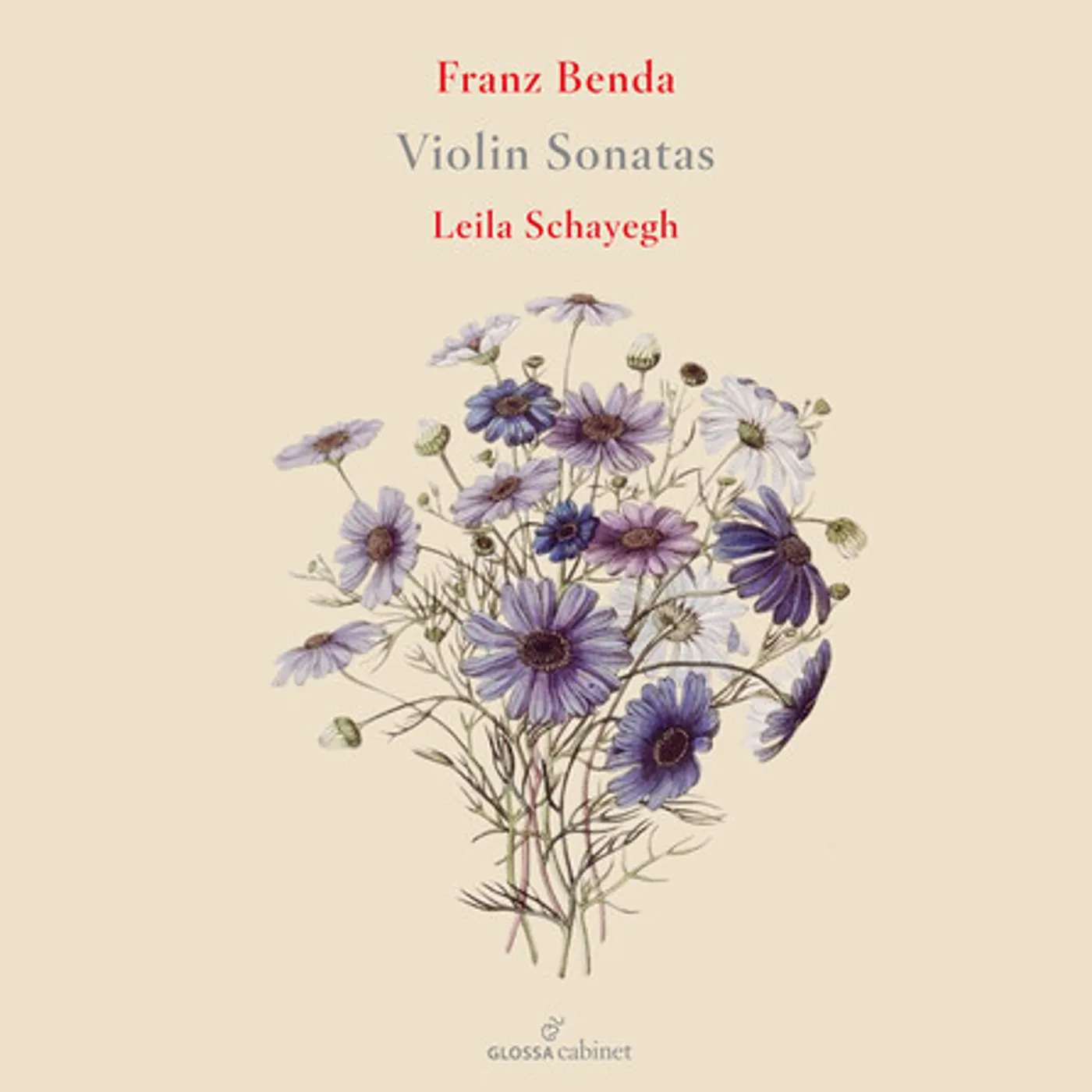 Leila Schayegh BENDA: VIOLIN SONATAS CD