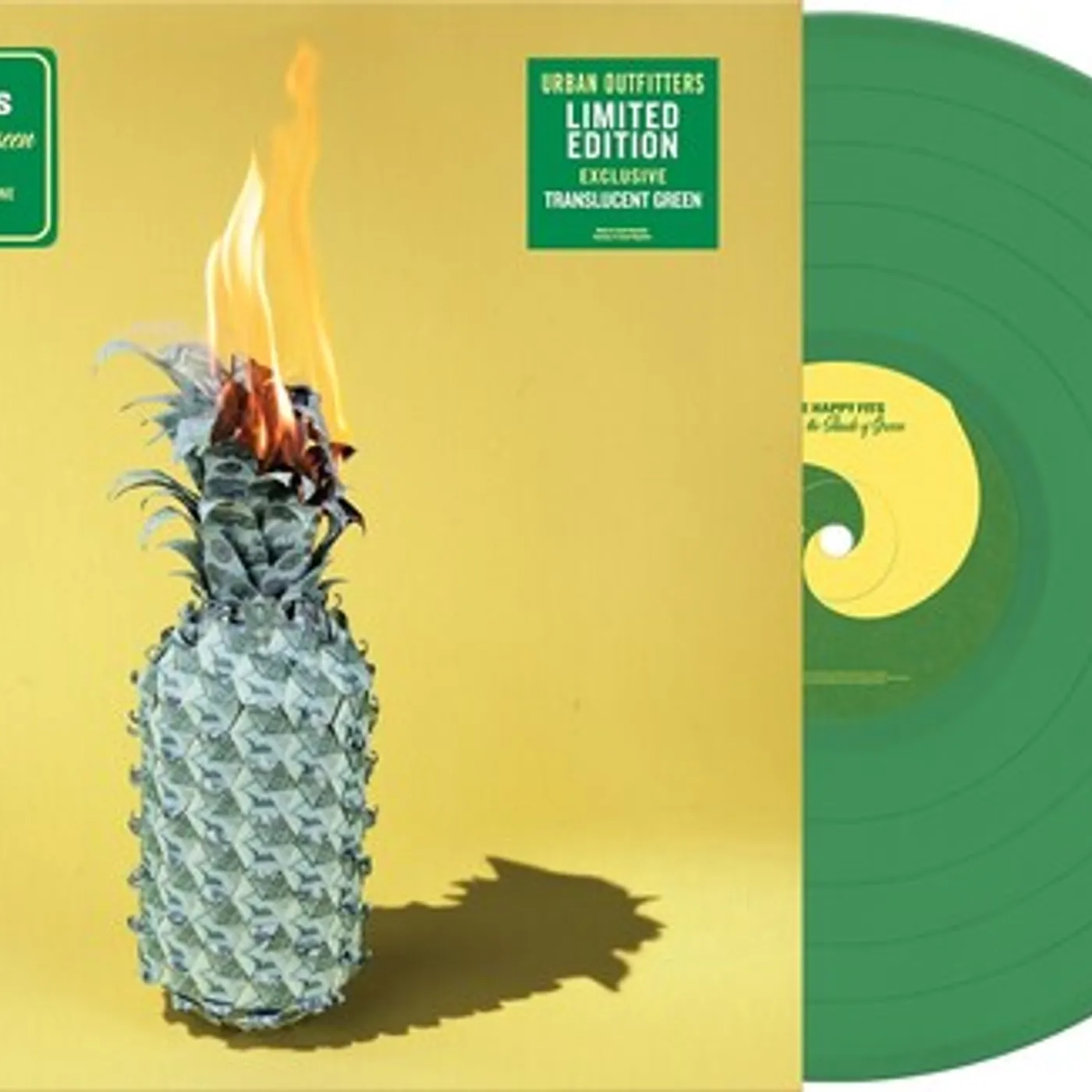The Happy Fits UNDER THE SHADE OF GREEN (UO) Vinyl Record