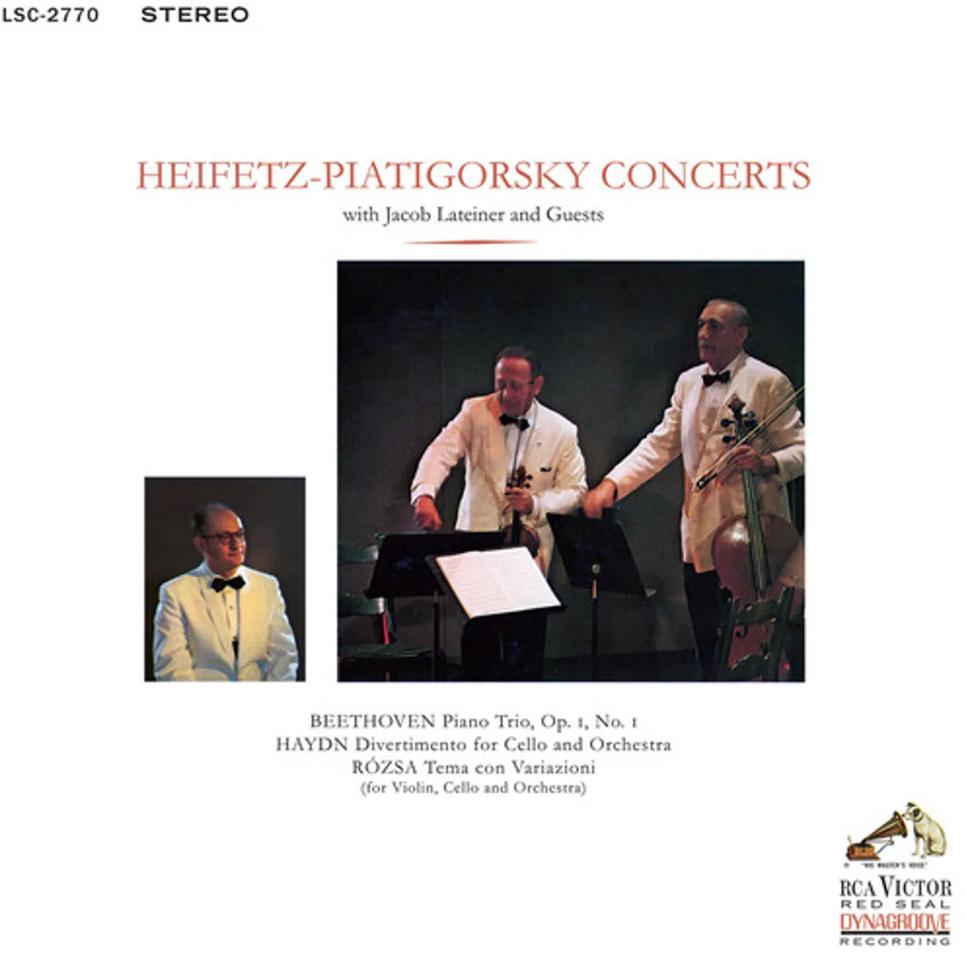 Jascha Heifetz HEIFETZ - PIATIGORSKY CONCERTS CD Super Audio CD