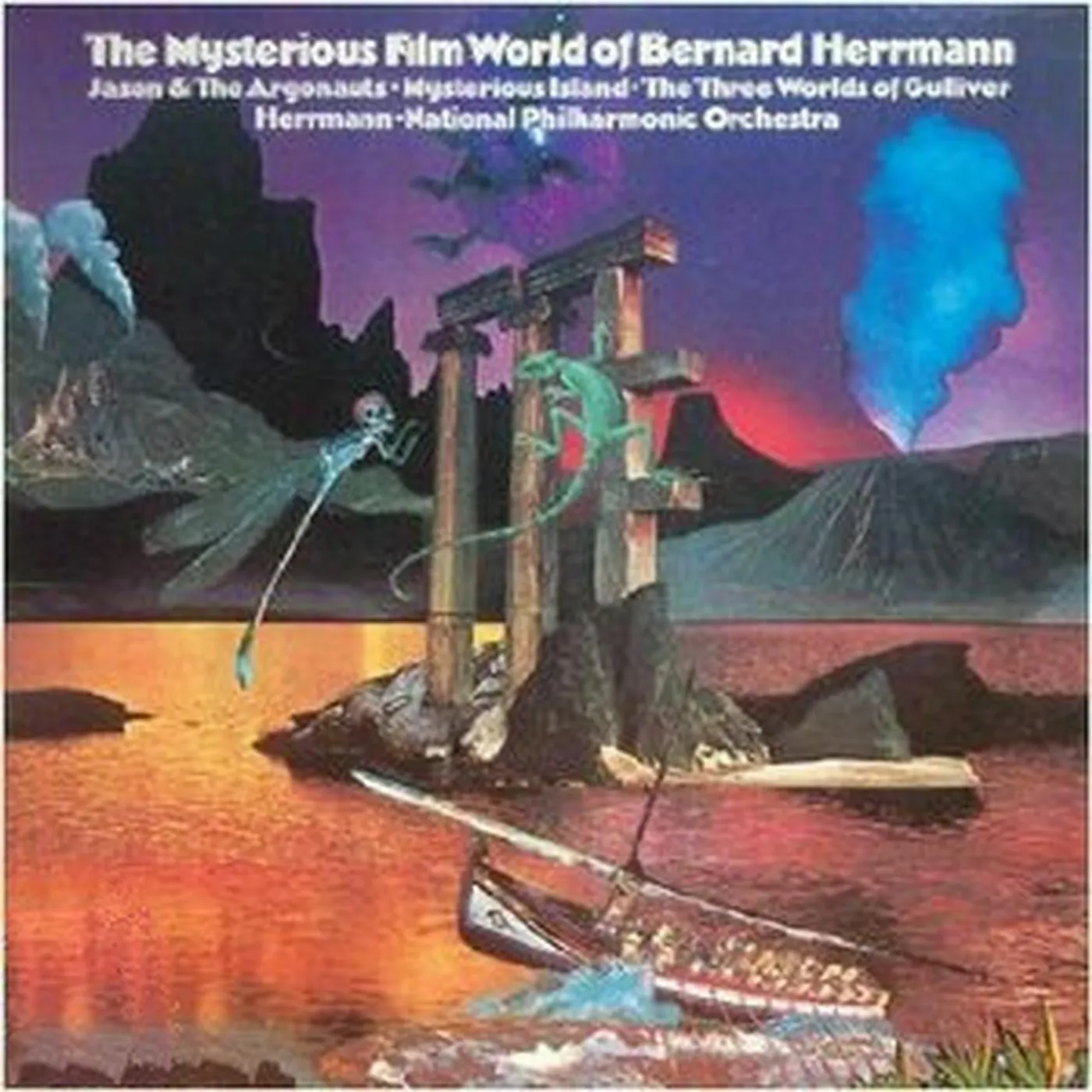 MYSTERIOUS FILM WORLD OF BERNARD HERRMANN Vinyl Record