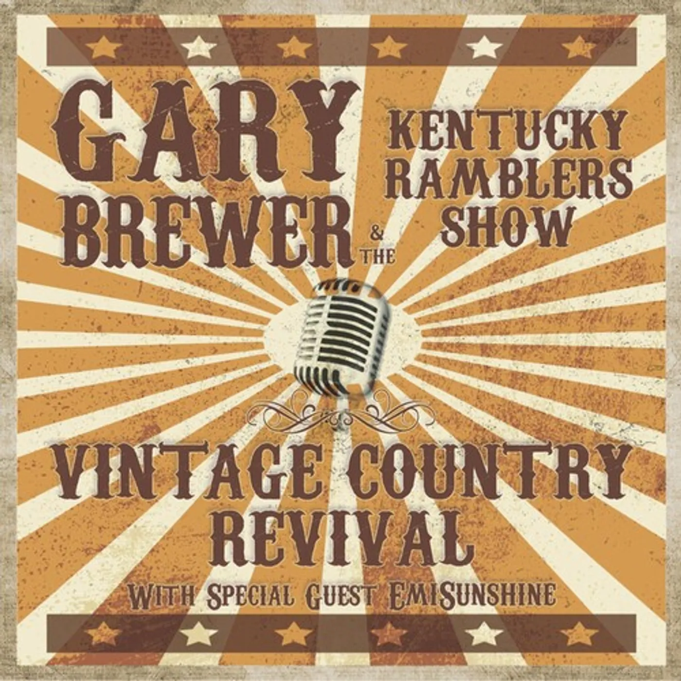 Gary Brewer & The Kentucky Ramblers VINTAGE COUNTRY REVIVAL CD