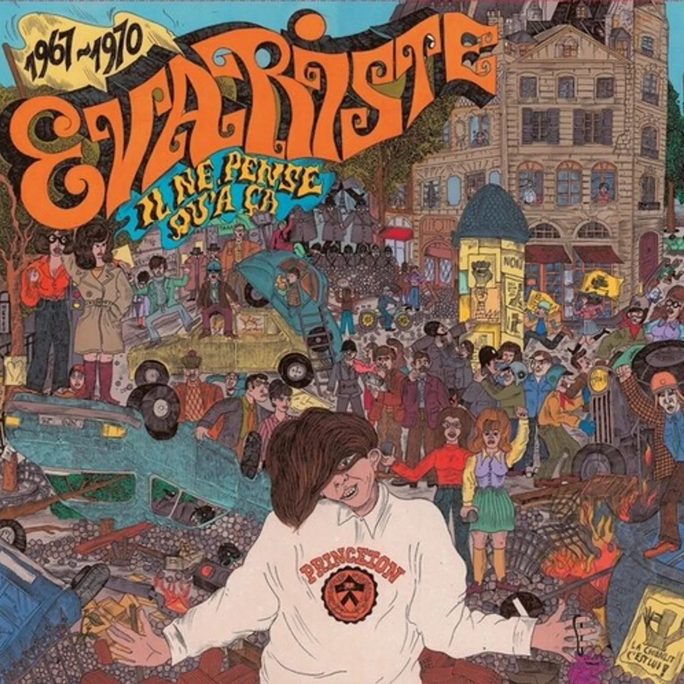 Evariste IL NE PENSE QU'A CA 1967-1970 CD