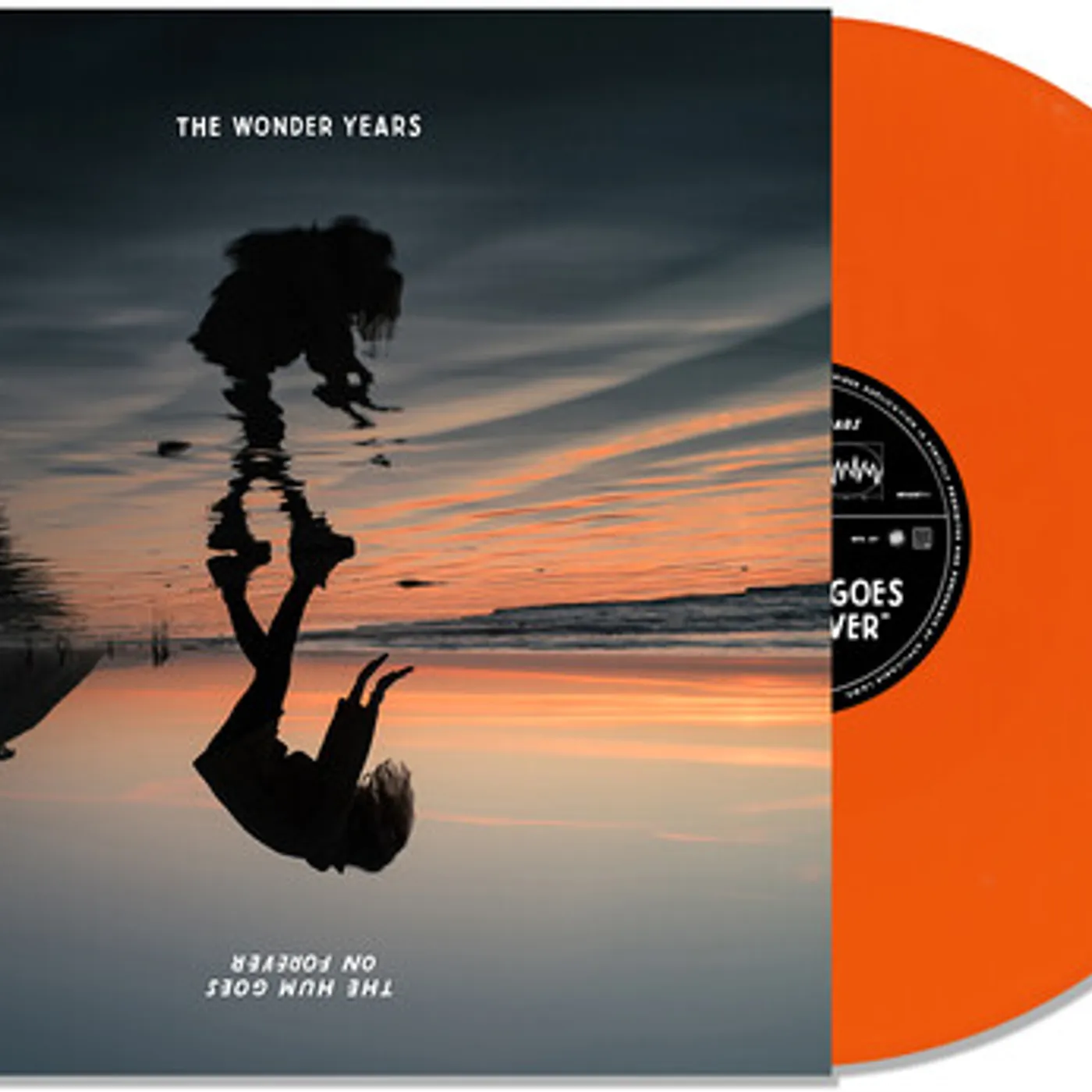 The Wonder Years The Hum Goes on Forever (Blue Variant) Vinyl Record