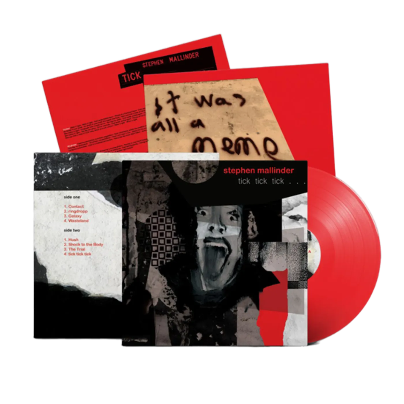 Stephen Mallinder Tick Tick Tick Vinyl Record