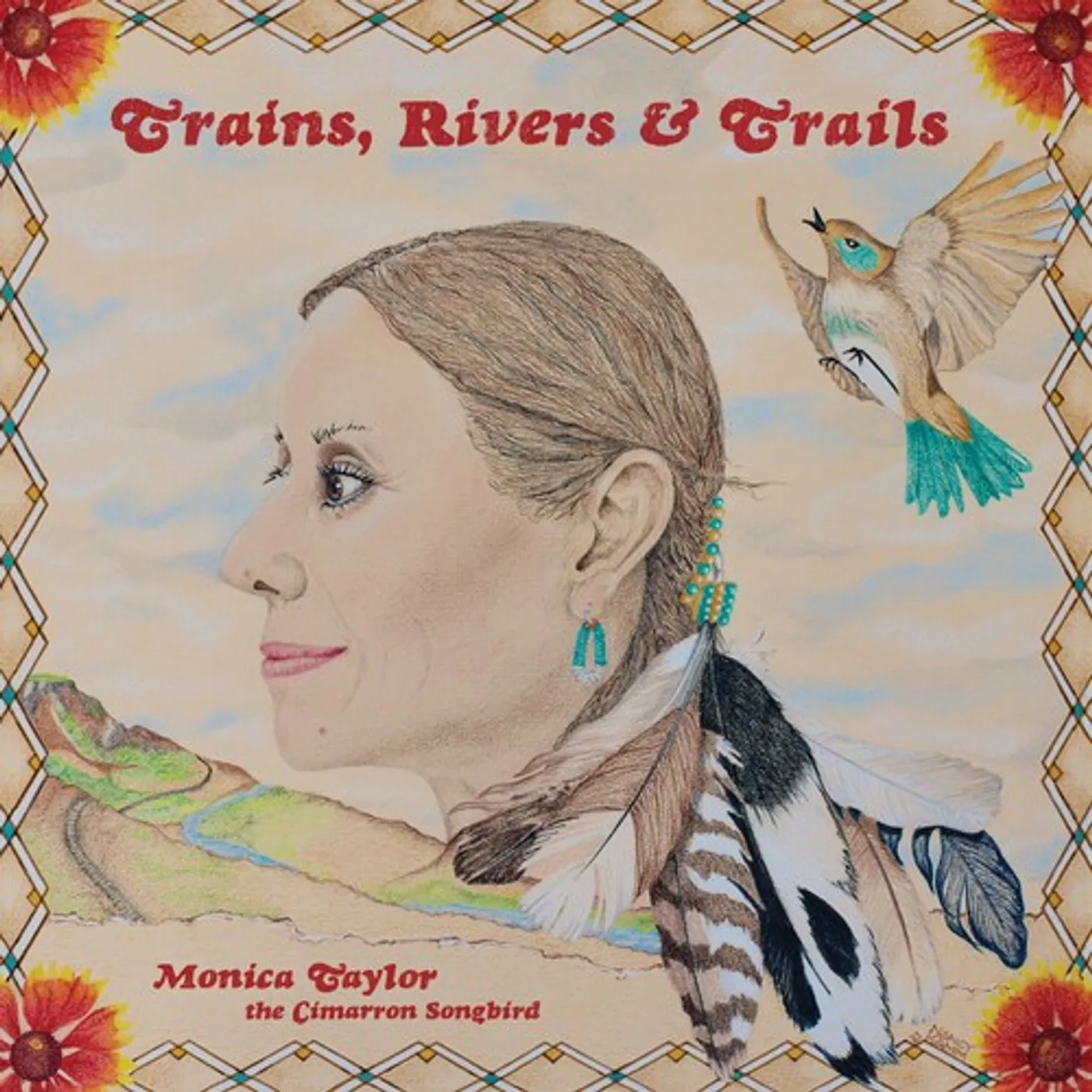 Monica Taylor Trains Rivers & Trails Vinyl Record