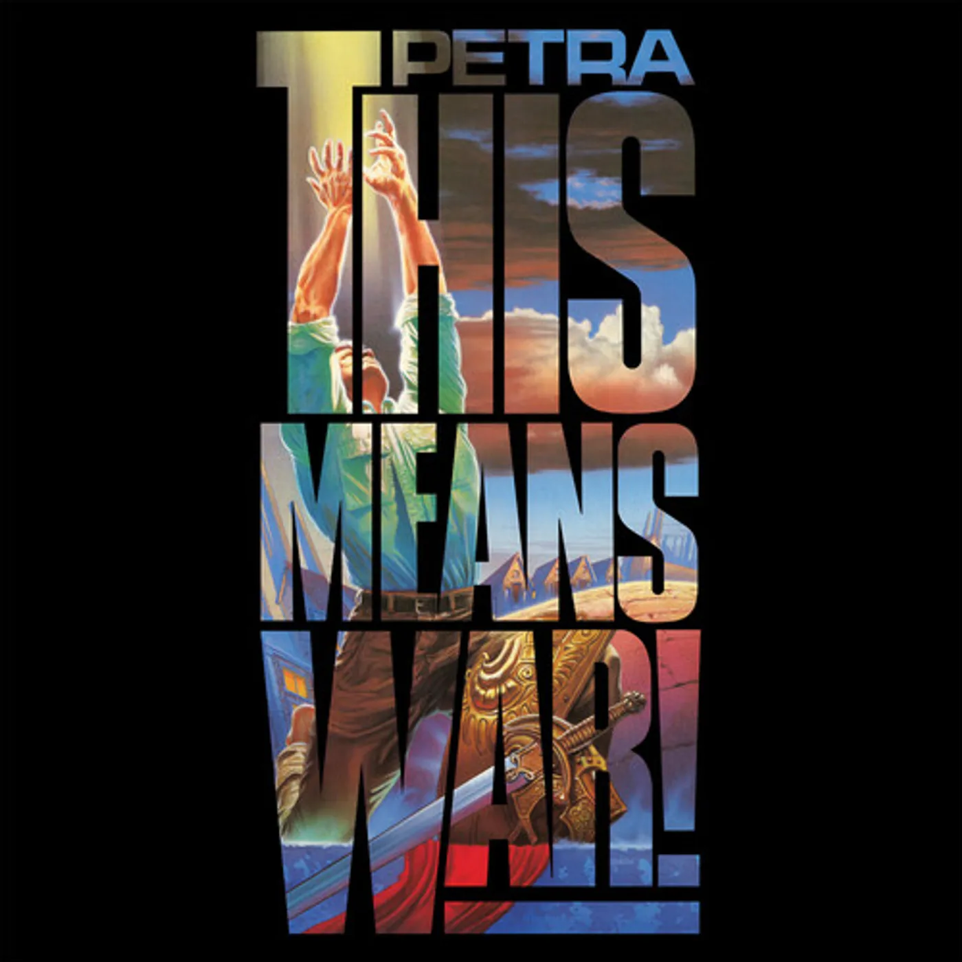 Petra THIS MEANS WAR Vinyl Record