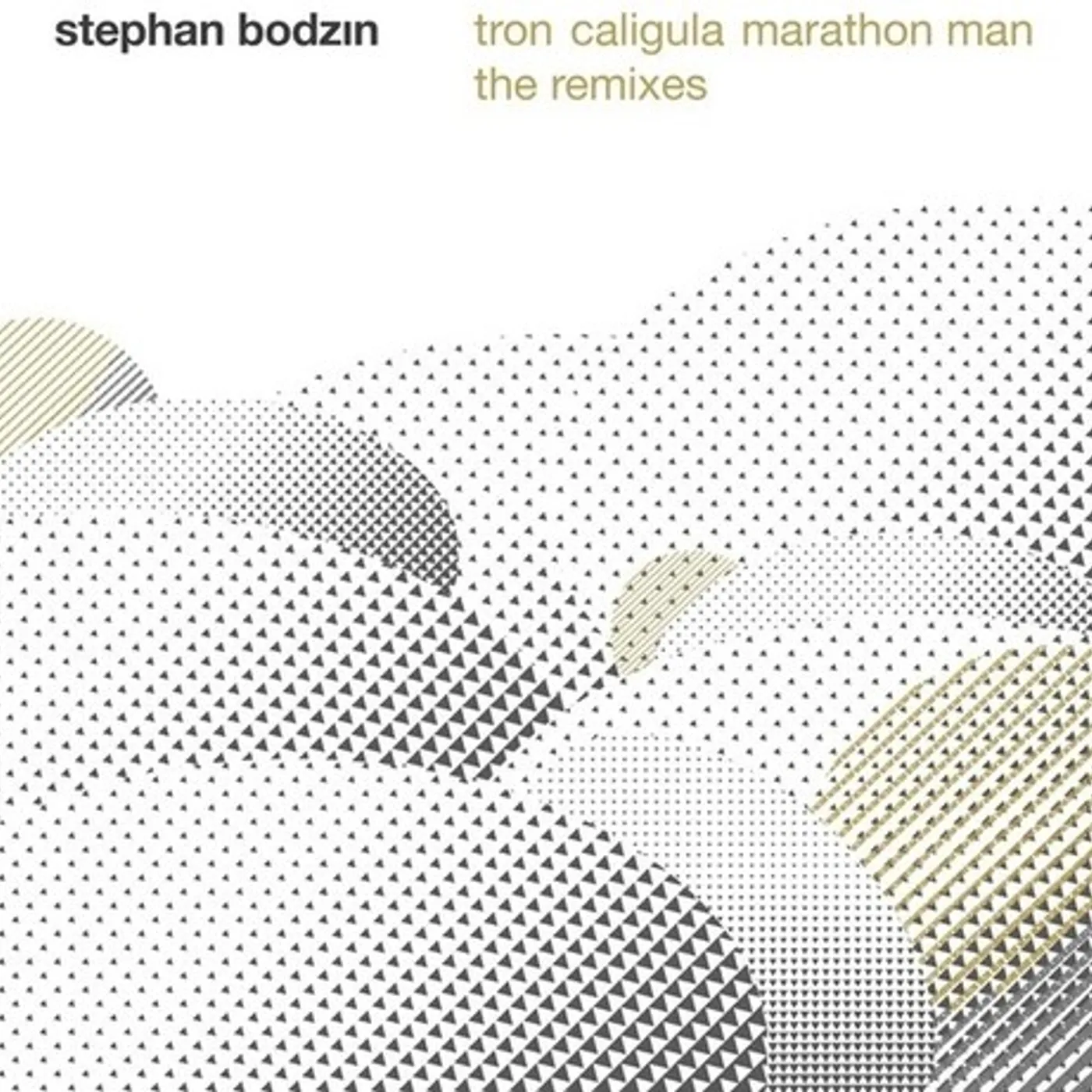 Stephan Bodzin TRON CALIGULA MARATHON MAN Vinyl Record