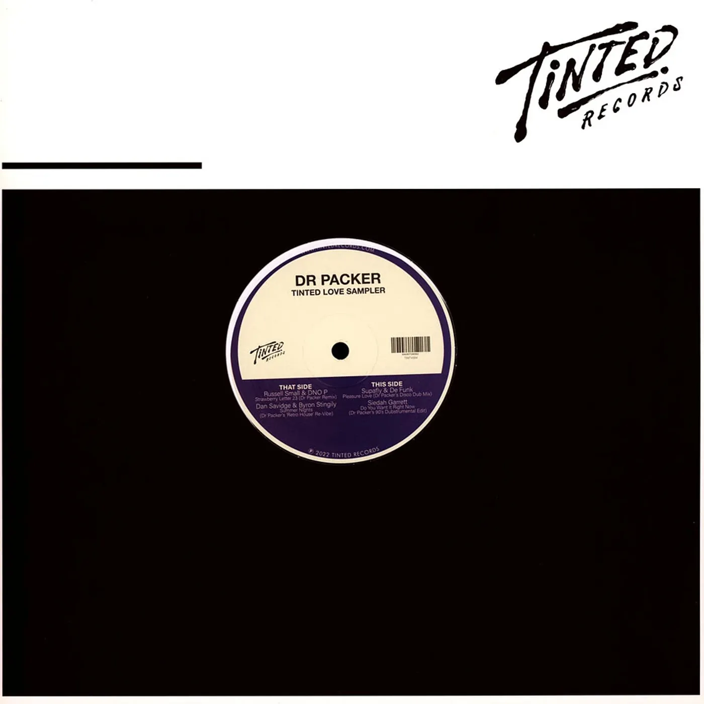 Dr Packer TINTED LOVE SAMPLER Vinyl Record
