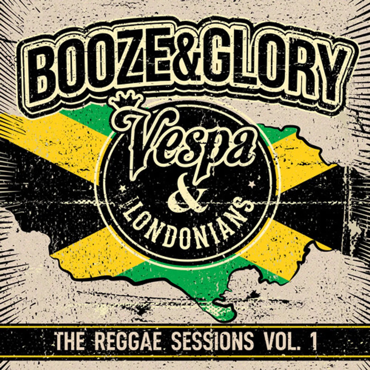 Booze & Glory REGGAE SESSIONS 1 Vinyl Record