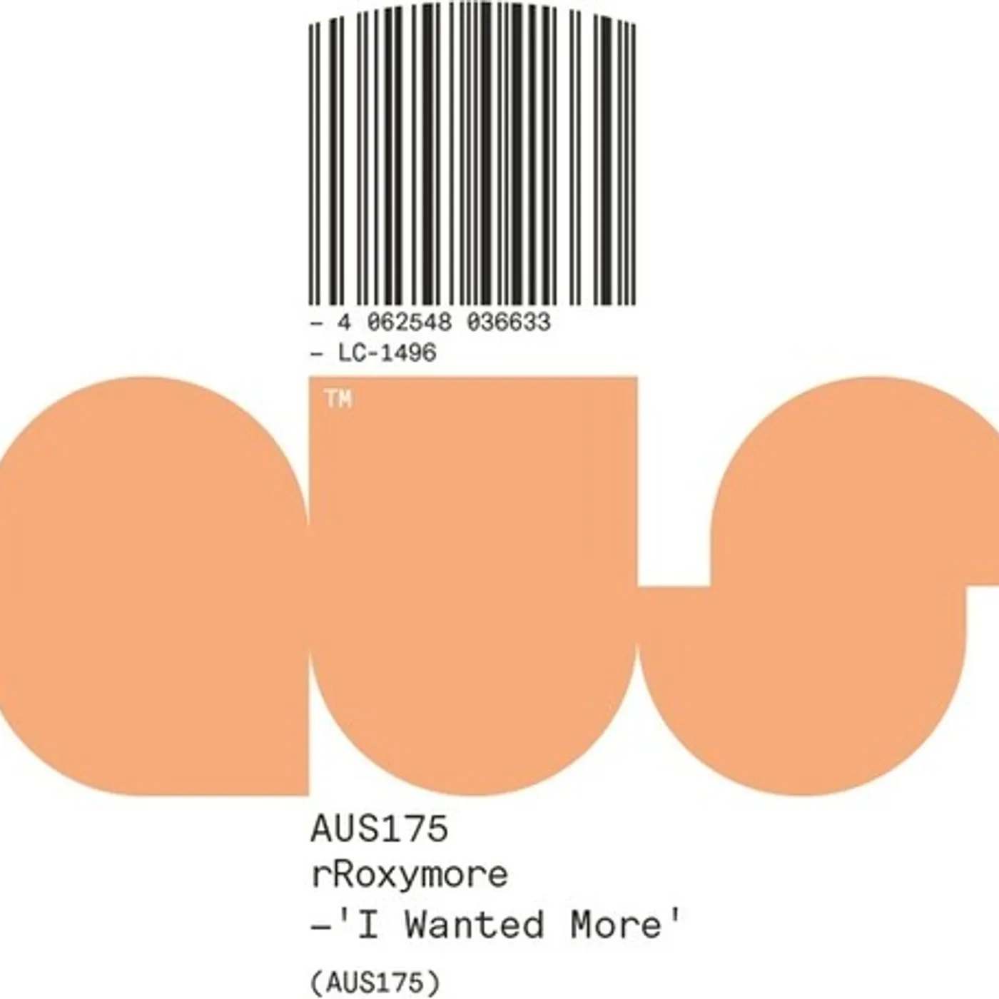 rRoxymore I WANTED MORE Vinyl Record