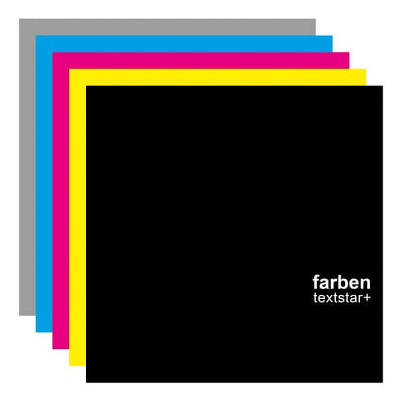 Farben Textstar vinyl record