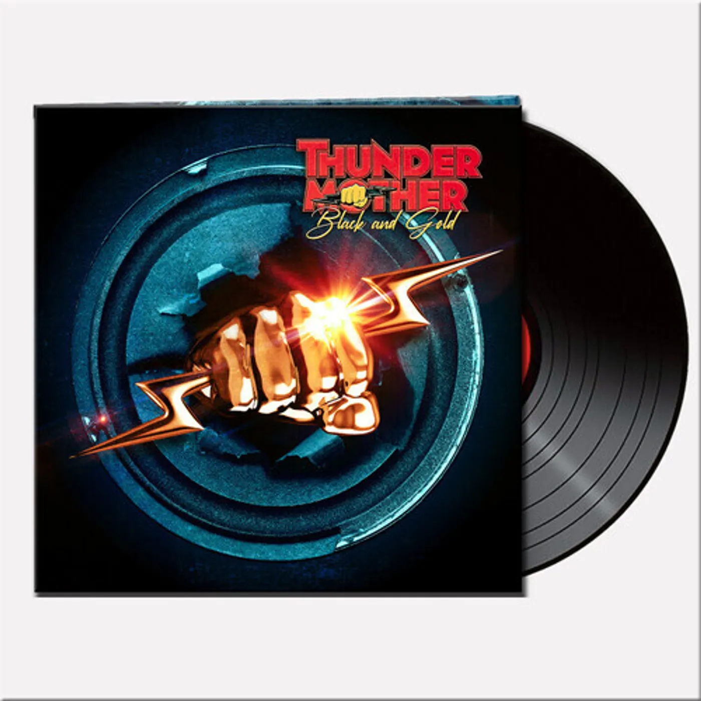 Thundermother Black and Gold Vinyl Record