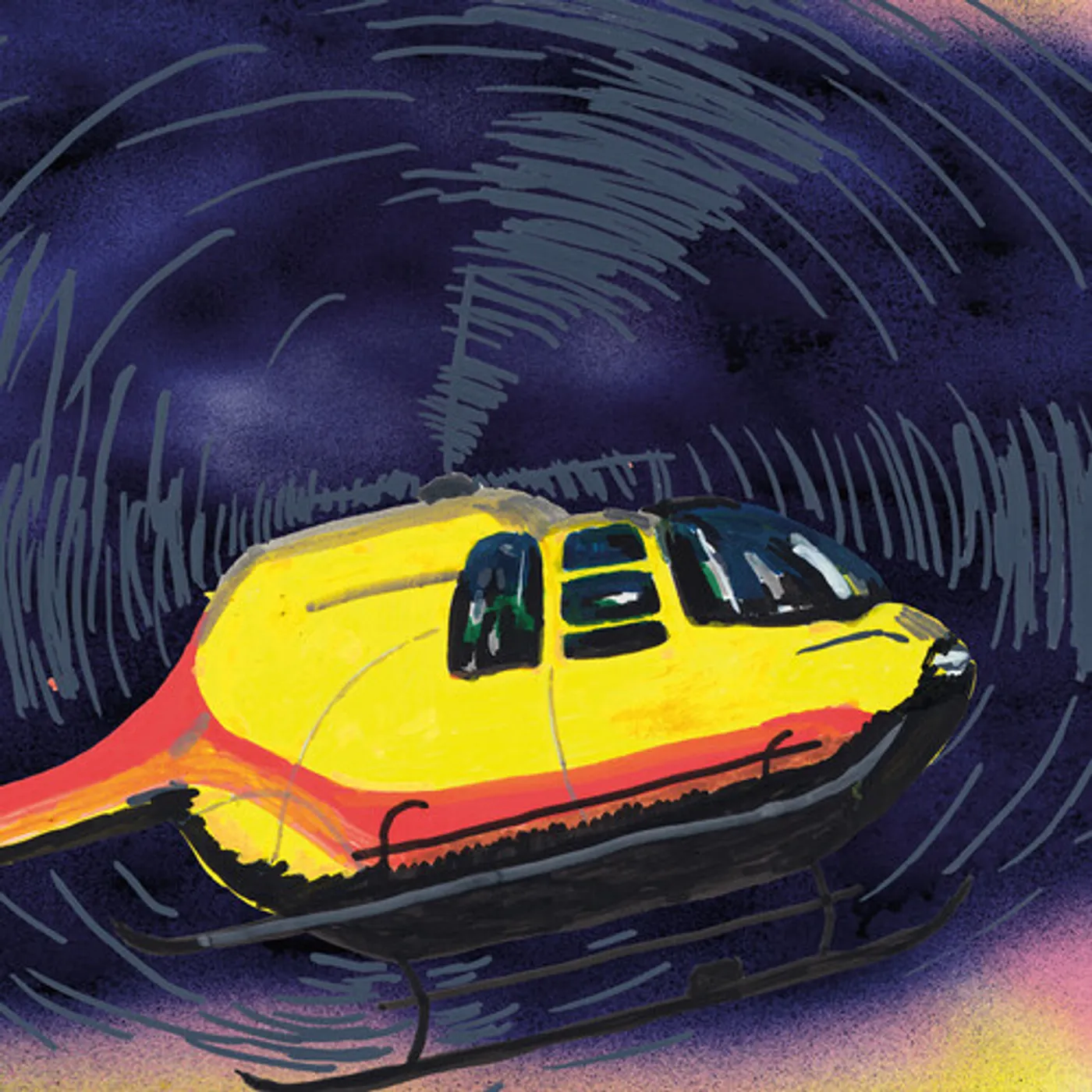 Kiwi jr. Chopper - Clear Vinyl Record