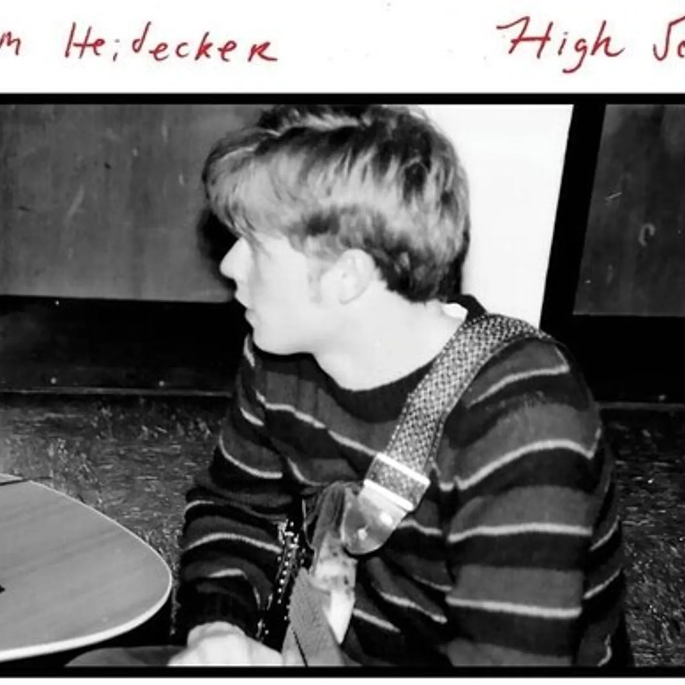 Tim Heidecker HIGH SCHOOL - CLEAR RED Vinyl Record