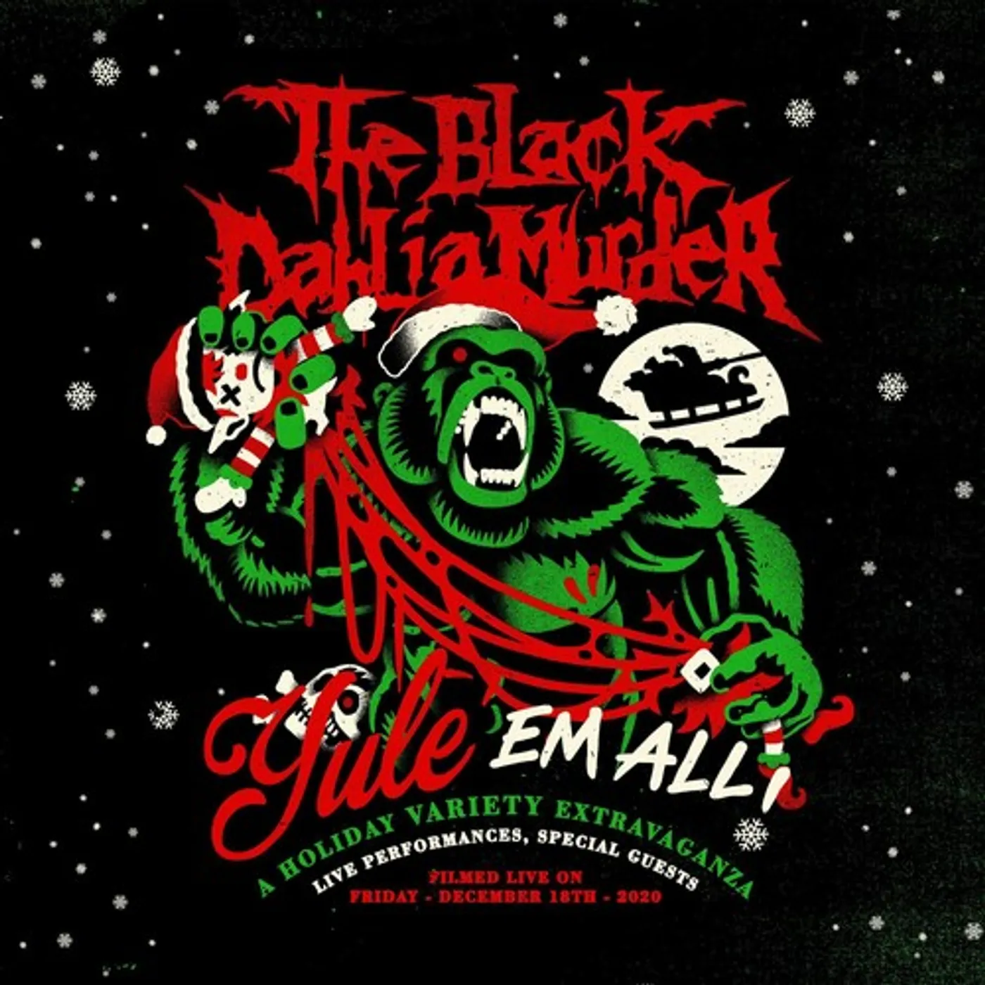 The Black Dahlia Murder YULE 'EM ALL DVD