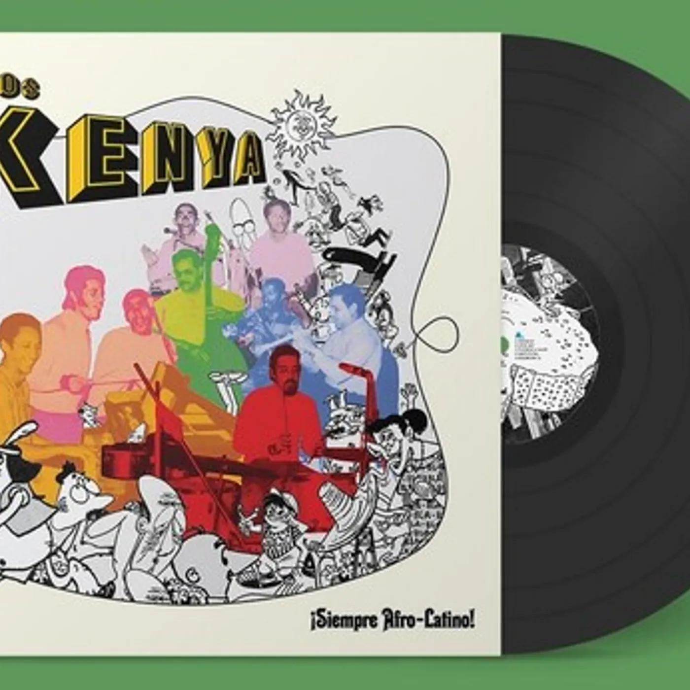 Los Kenya Siempre Afro-latino Vinyl Record