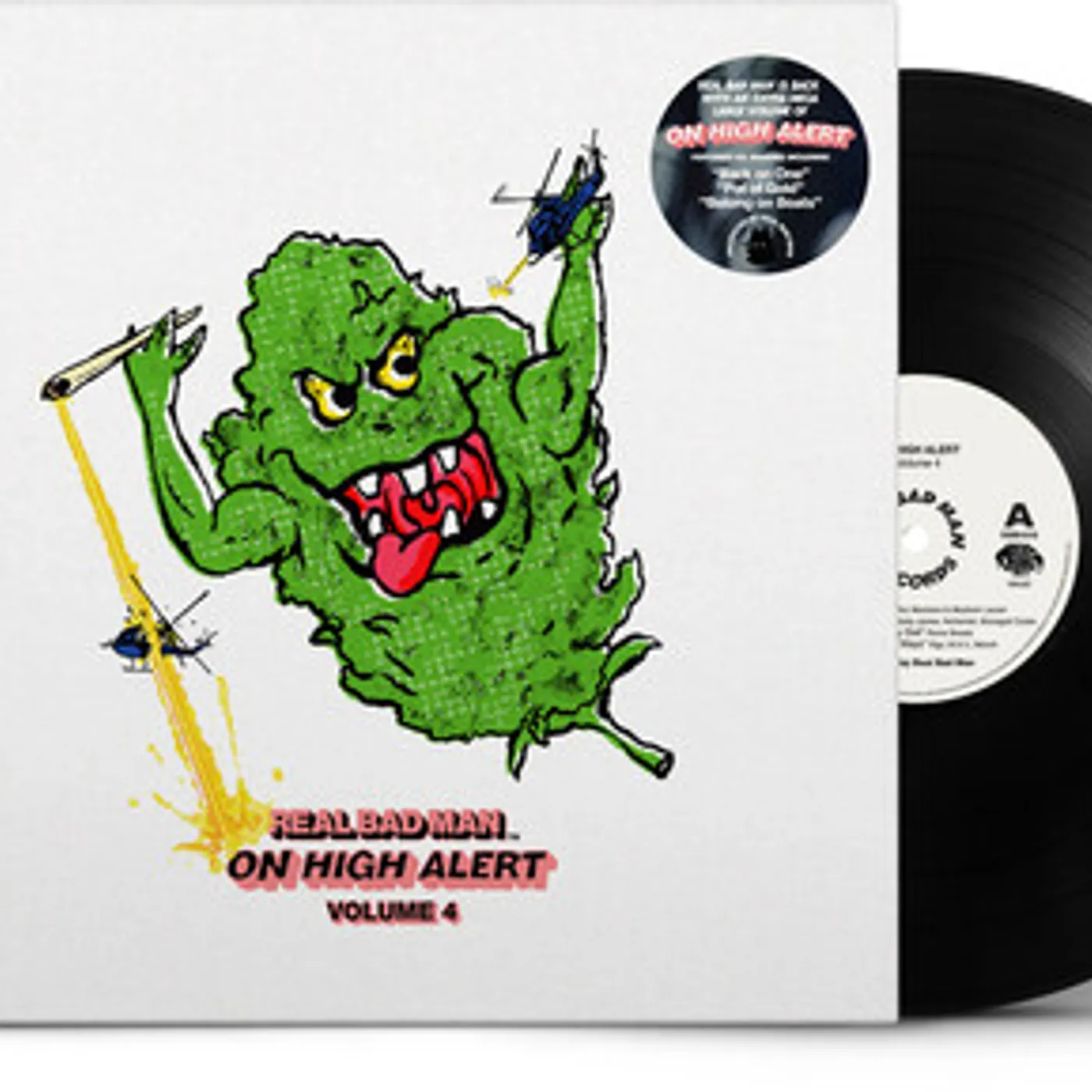 Real Bad Man ON HIGH ALERT 4 Vinyl Record