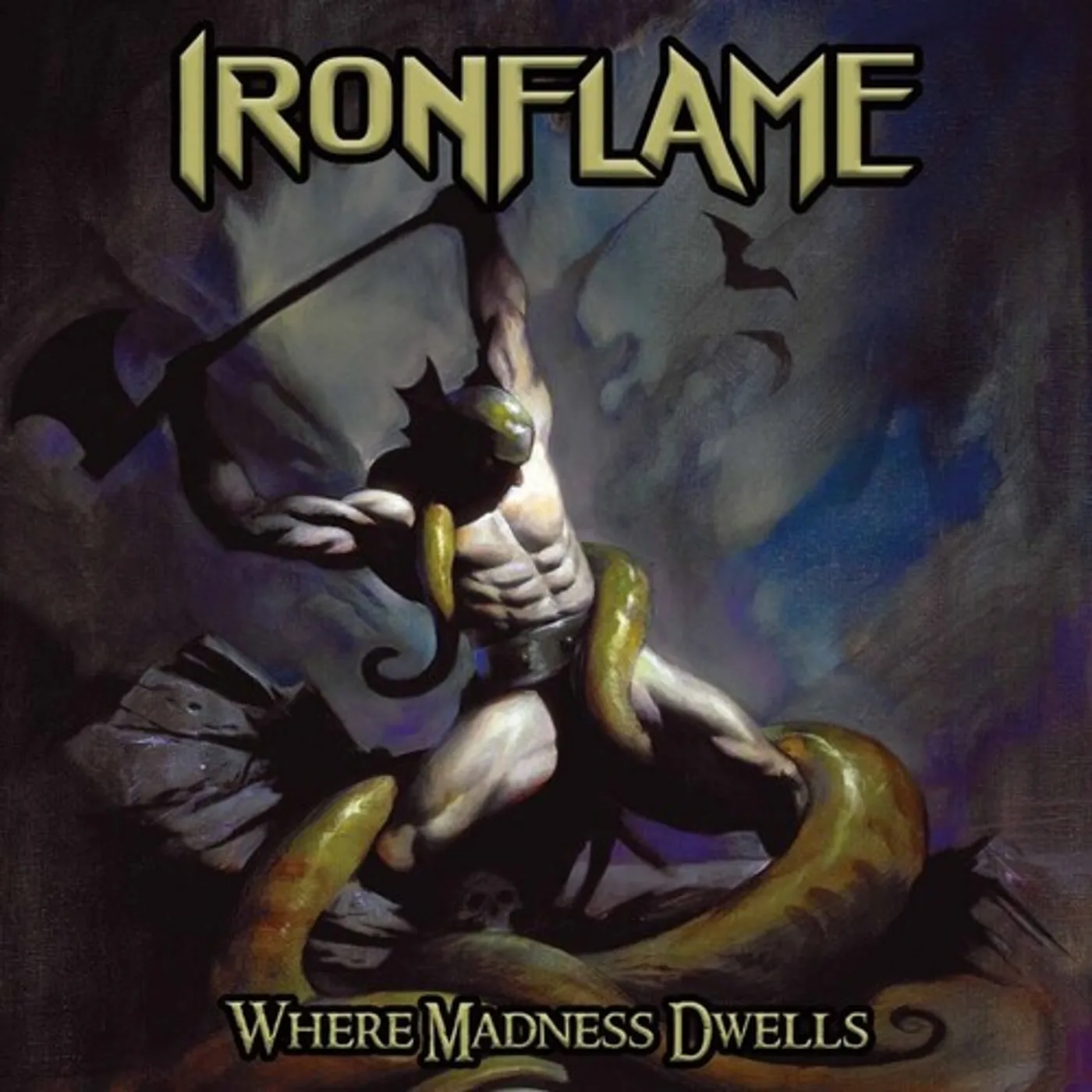 IRONFLAME WHERE MADNESS DWELLS CD