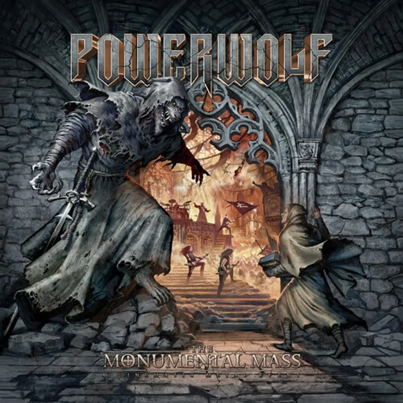 Powerwolf MONUMENTAL MASS: A CINEMATIC METAL EVENT CD