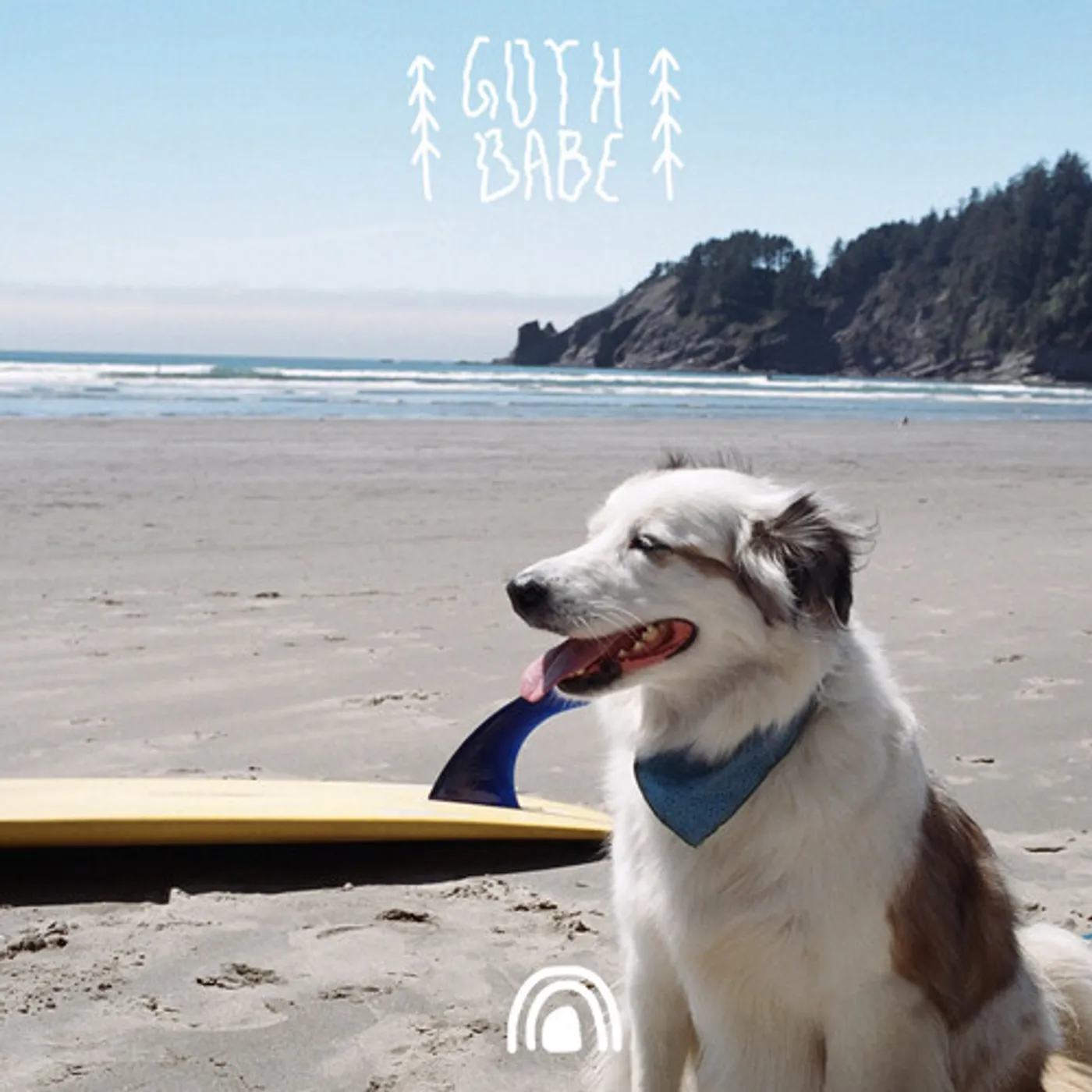 Goth Babe Ghostly Blue Vinyl Record