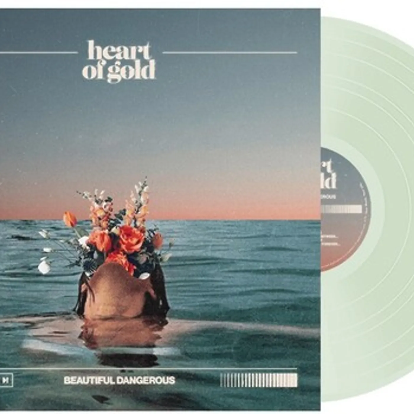 Heart Of Gold BEAUTIFUL DANGEROUS - COKE BOTTLE GREEN Vinyl Record