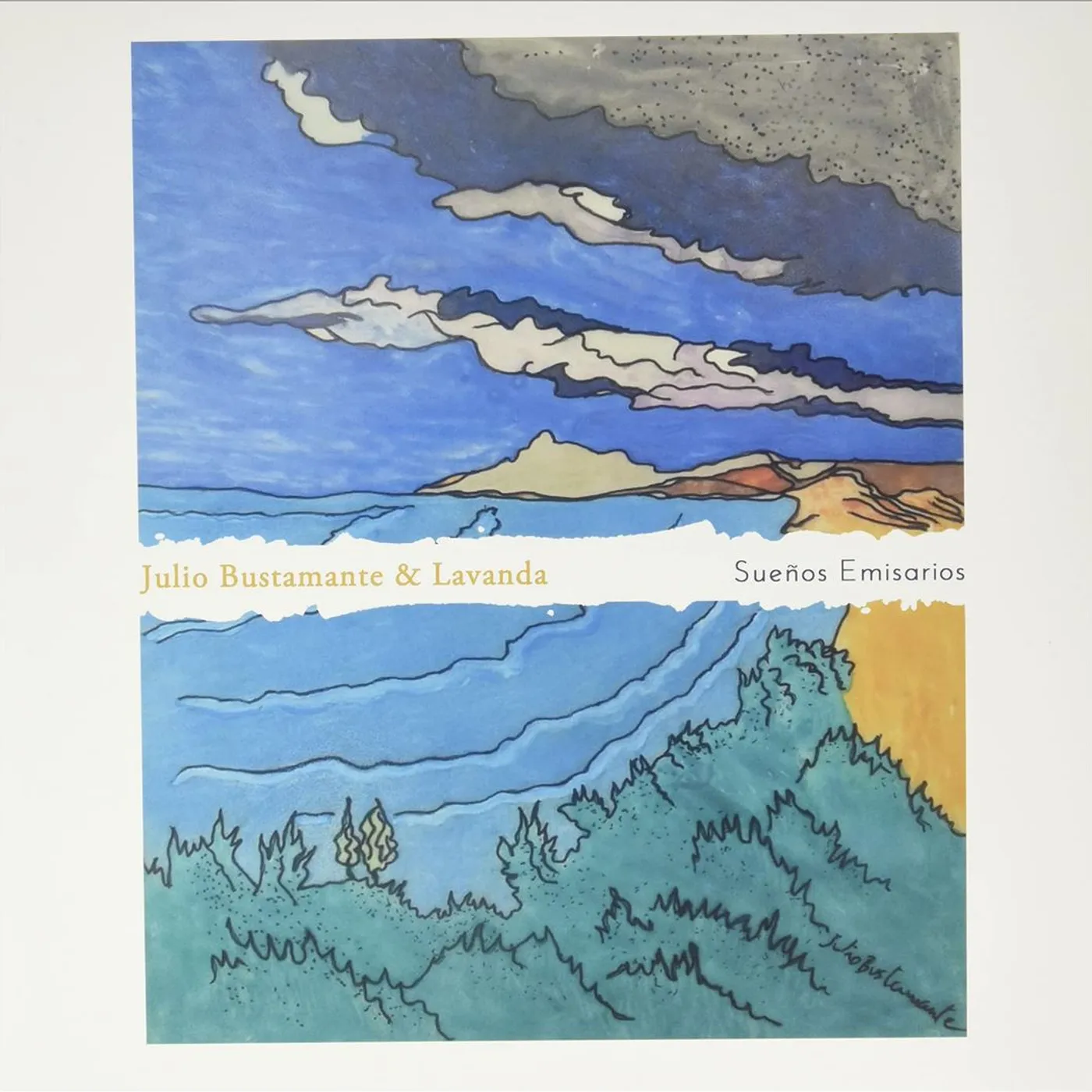 Julio Bustamante SUENOS EMISARIOS Vinyl Record