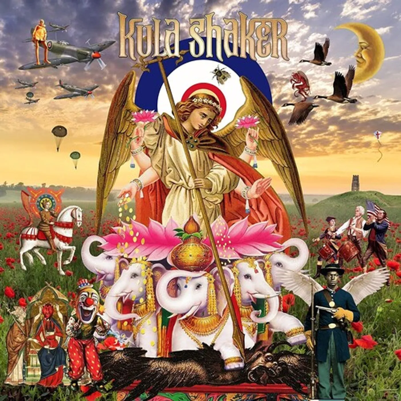 Kula Shaker 1ST CONGREGATIONAL CHURCH OF ETERNAL LOVE & FREE CD