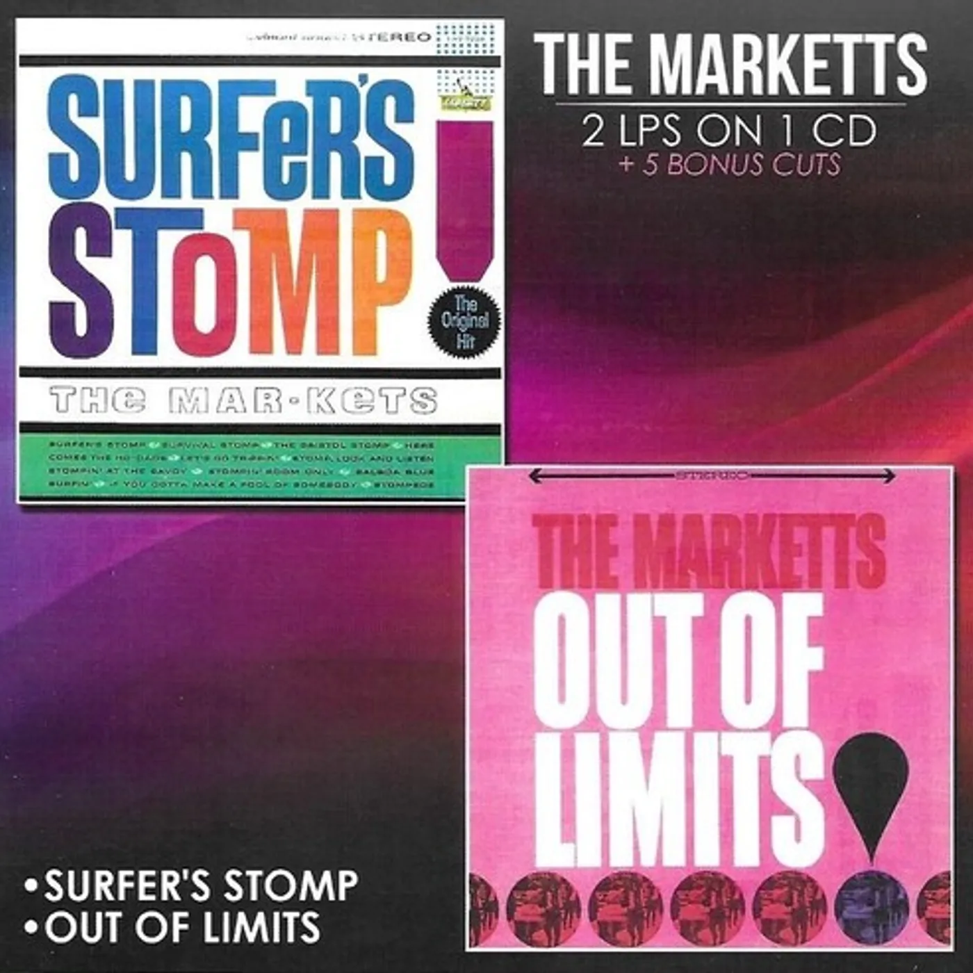 The Marketts SURFER'S STOMP OUT OF LIMITS CD
