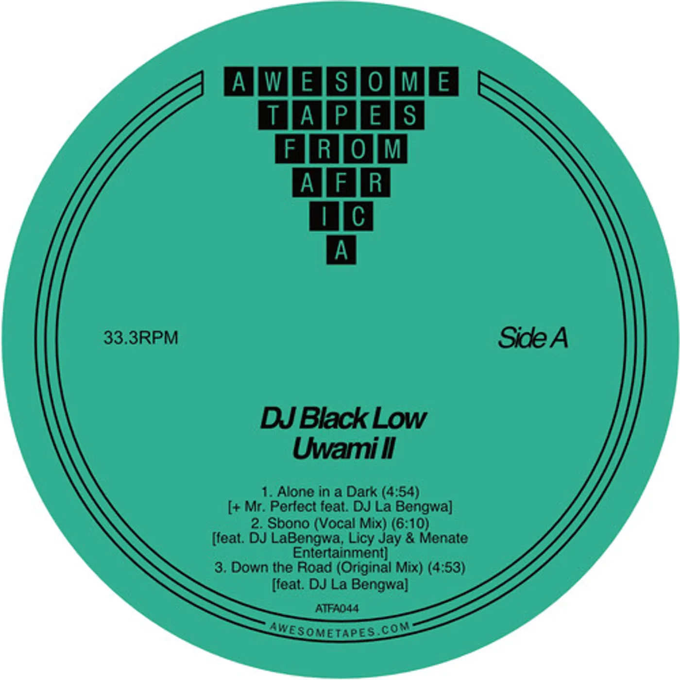 DJ Black Low UWAMI II Vinyl Record