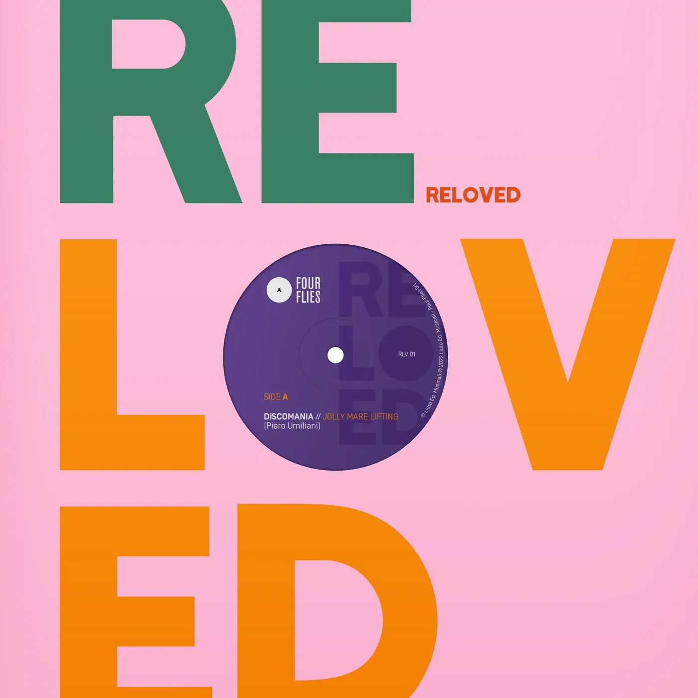 Piero Umiliani Discomania (Jolly Mare Rework) Vinyl Record