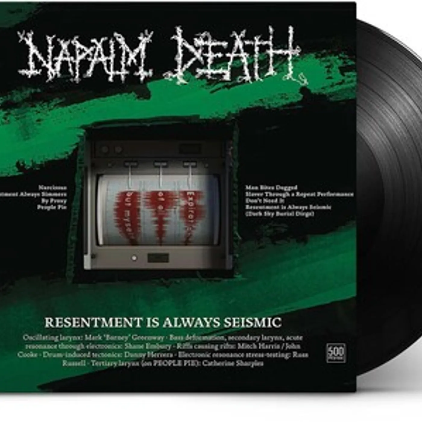 Napalm Death Resentment Is Always Seismic - A Final Throw Of Vinyl Record
