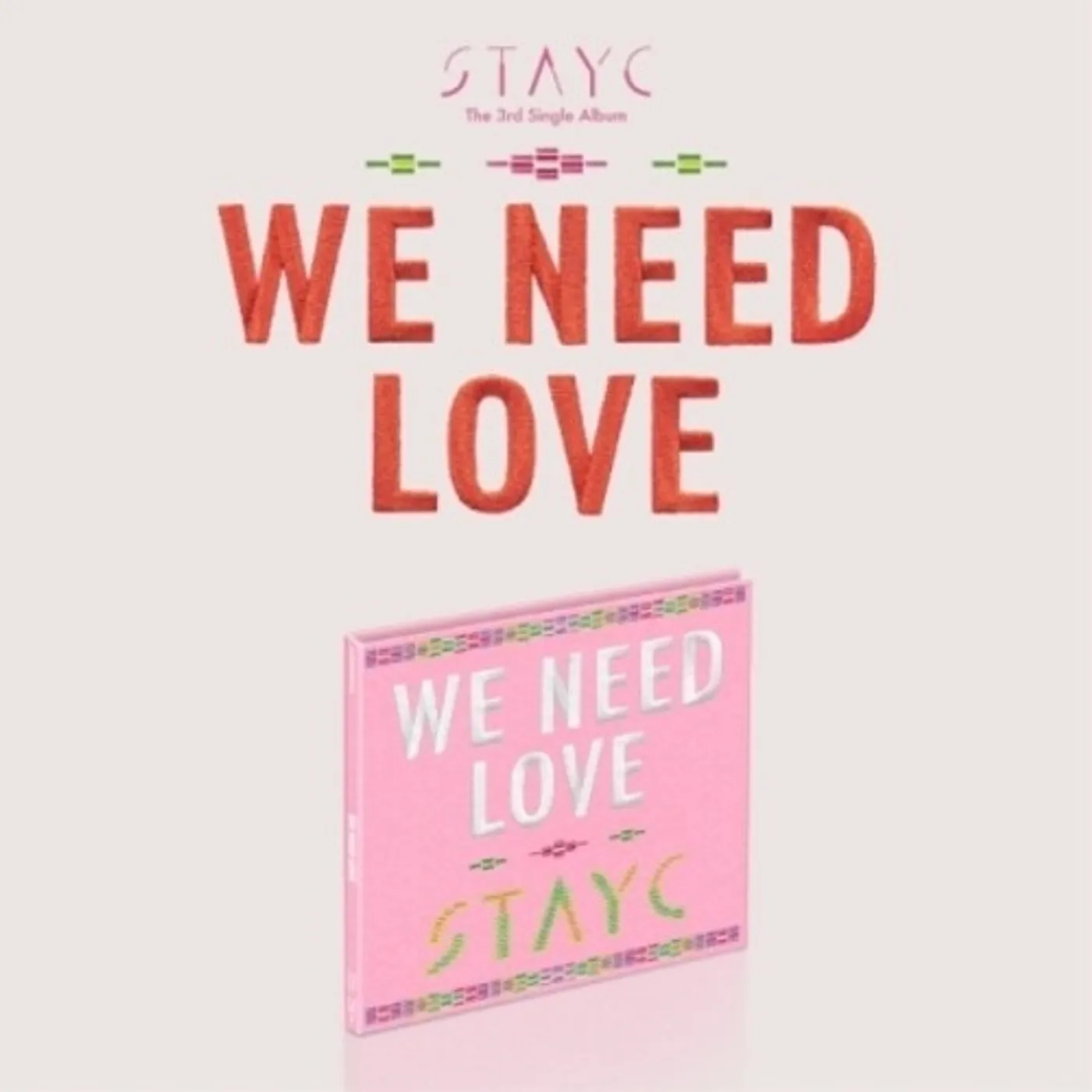 STAYC WE NEED LOVE (DIGIPACK VERSION/LIMITED) CD