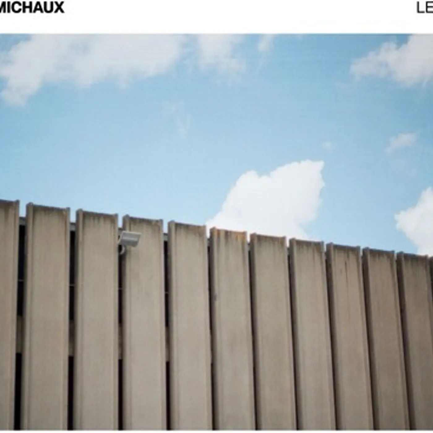 Nicolas Michaux LES CHUTES CD