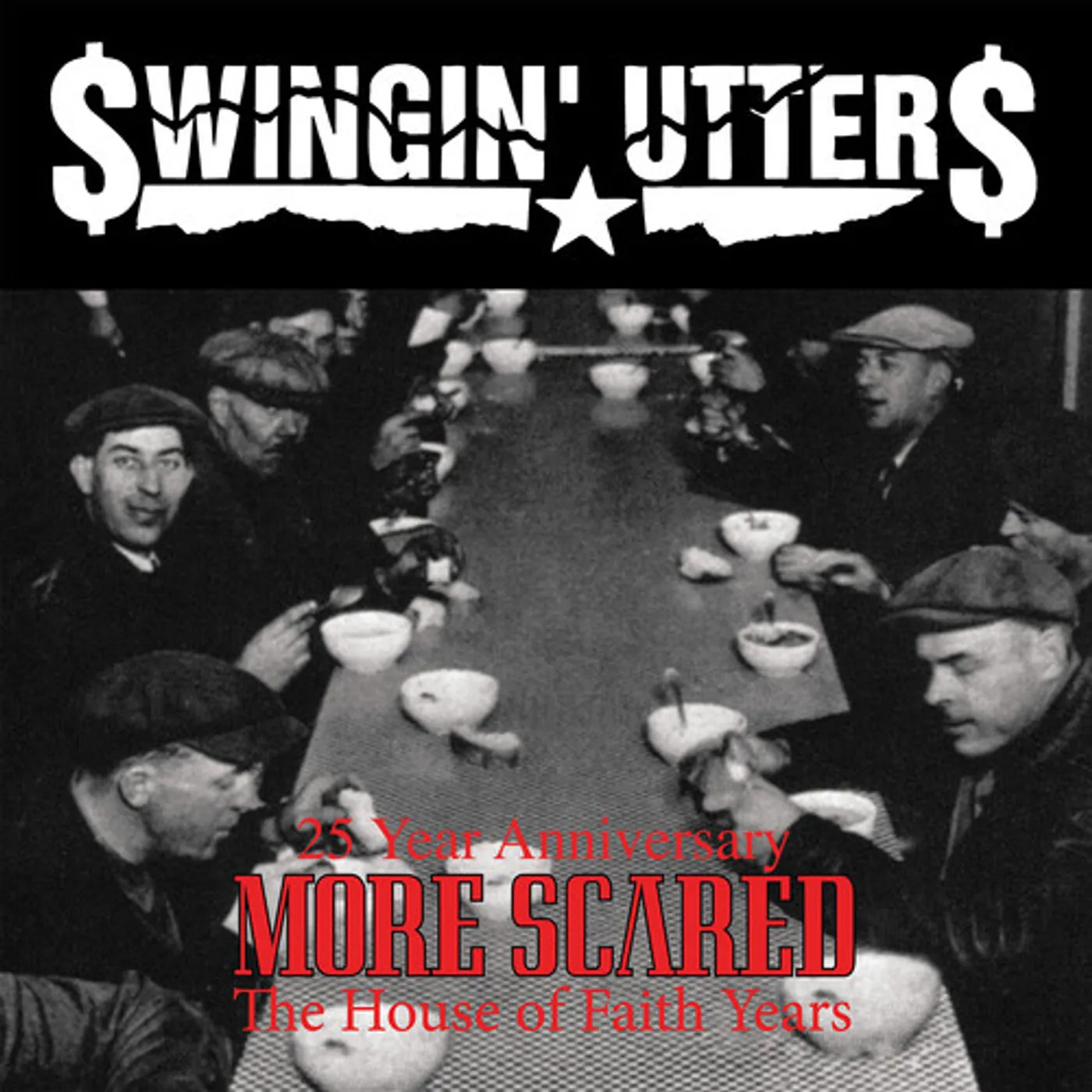 Swingin' Utters MORE SCARED Vinyl Record