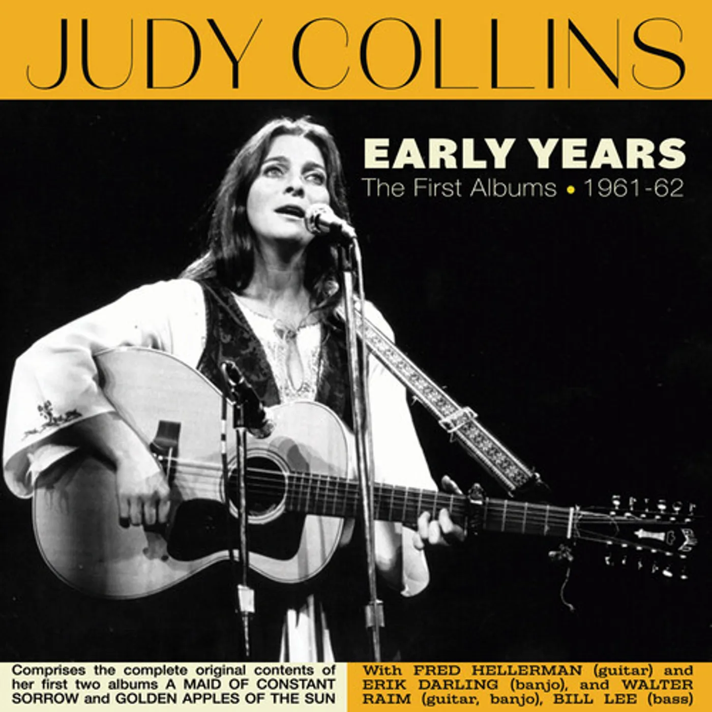 Judy Collins EARLY YEARS: THE FIRST ALBUMS 1961-62 CD