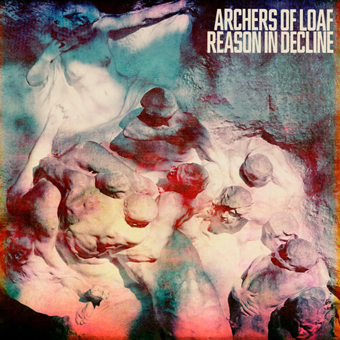 Archers Of Loaf REASON IN DECLINE - WHITE RED & PURPLE SWIRL Vinyl Record