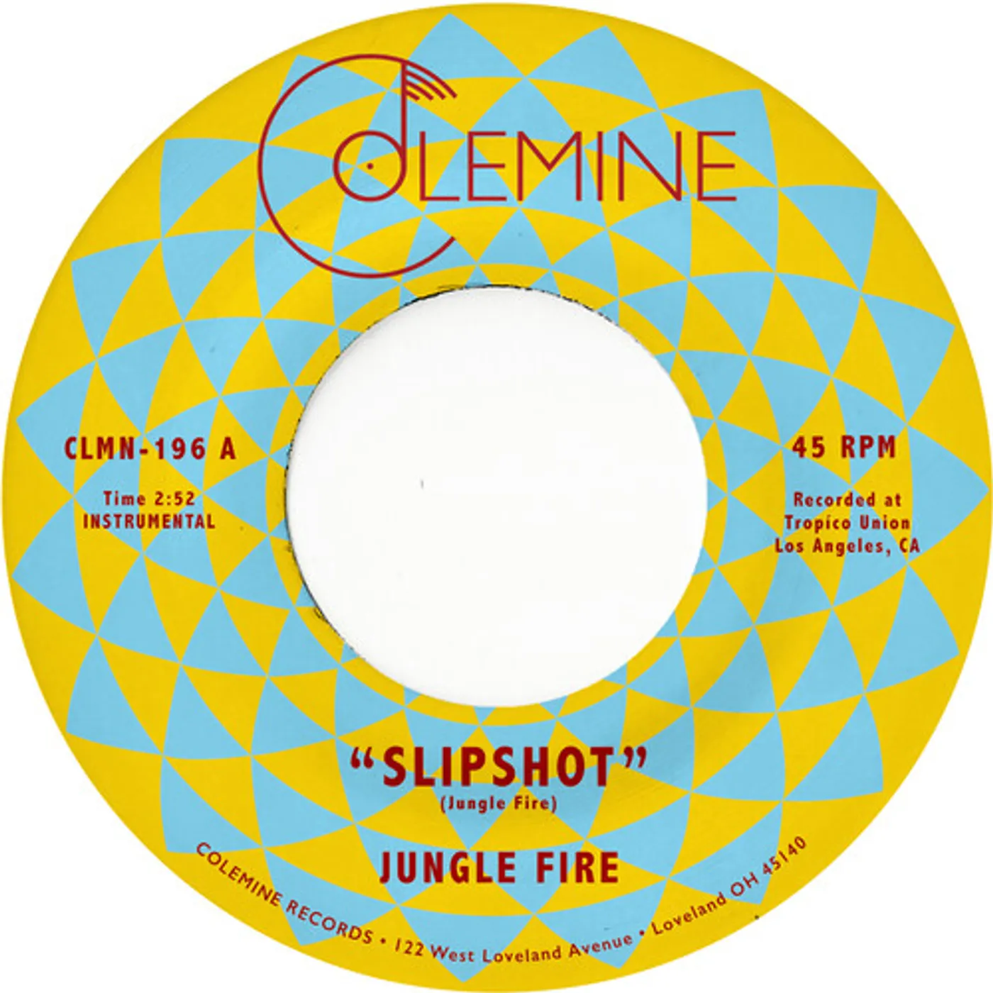Jungle Fire SLIPSHOT Vinyl Record