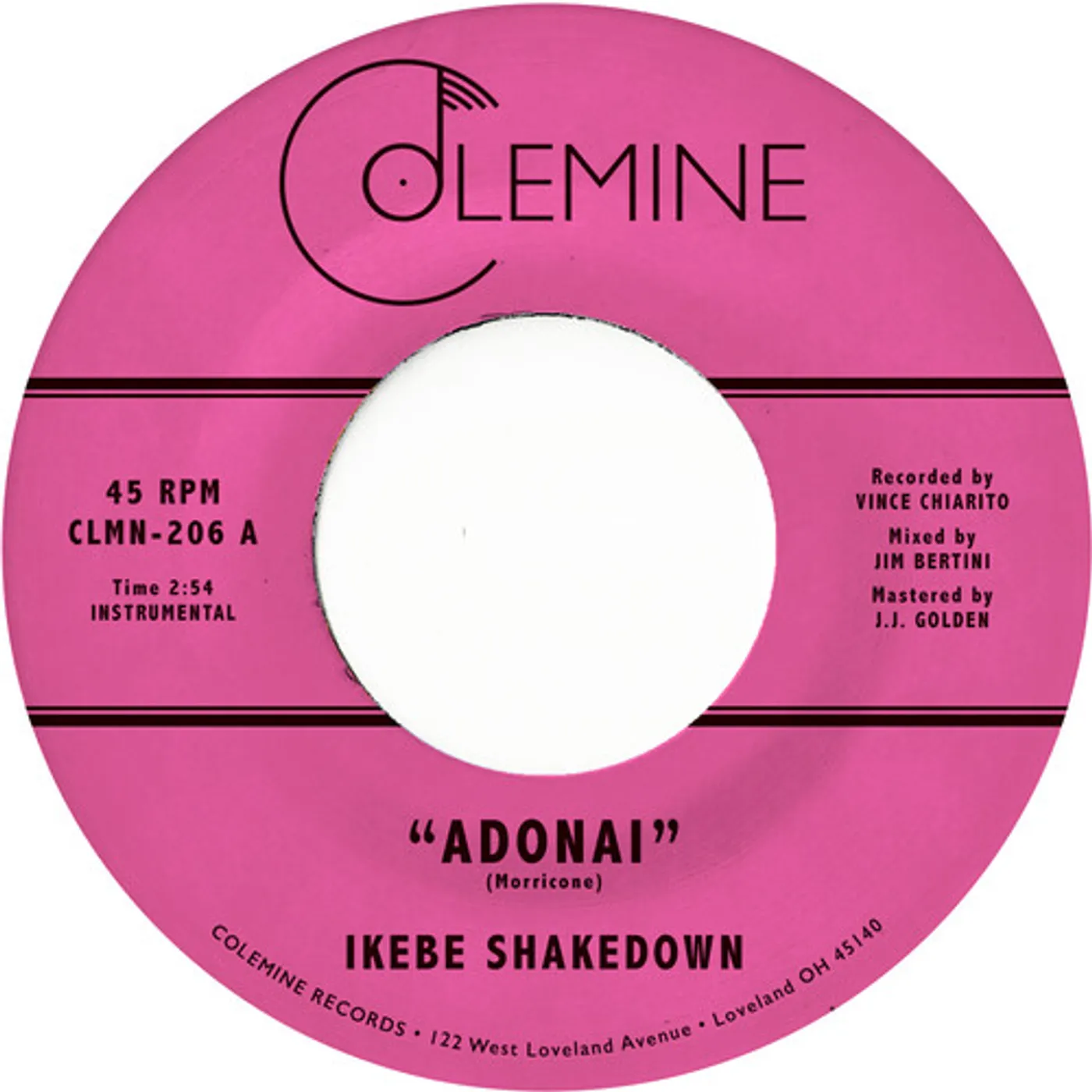 Ikebe Shakedown Adonai Vinyl Record