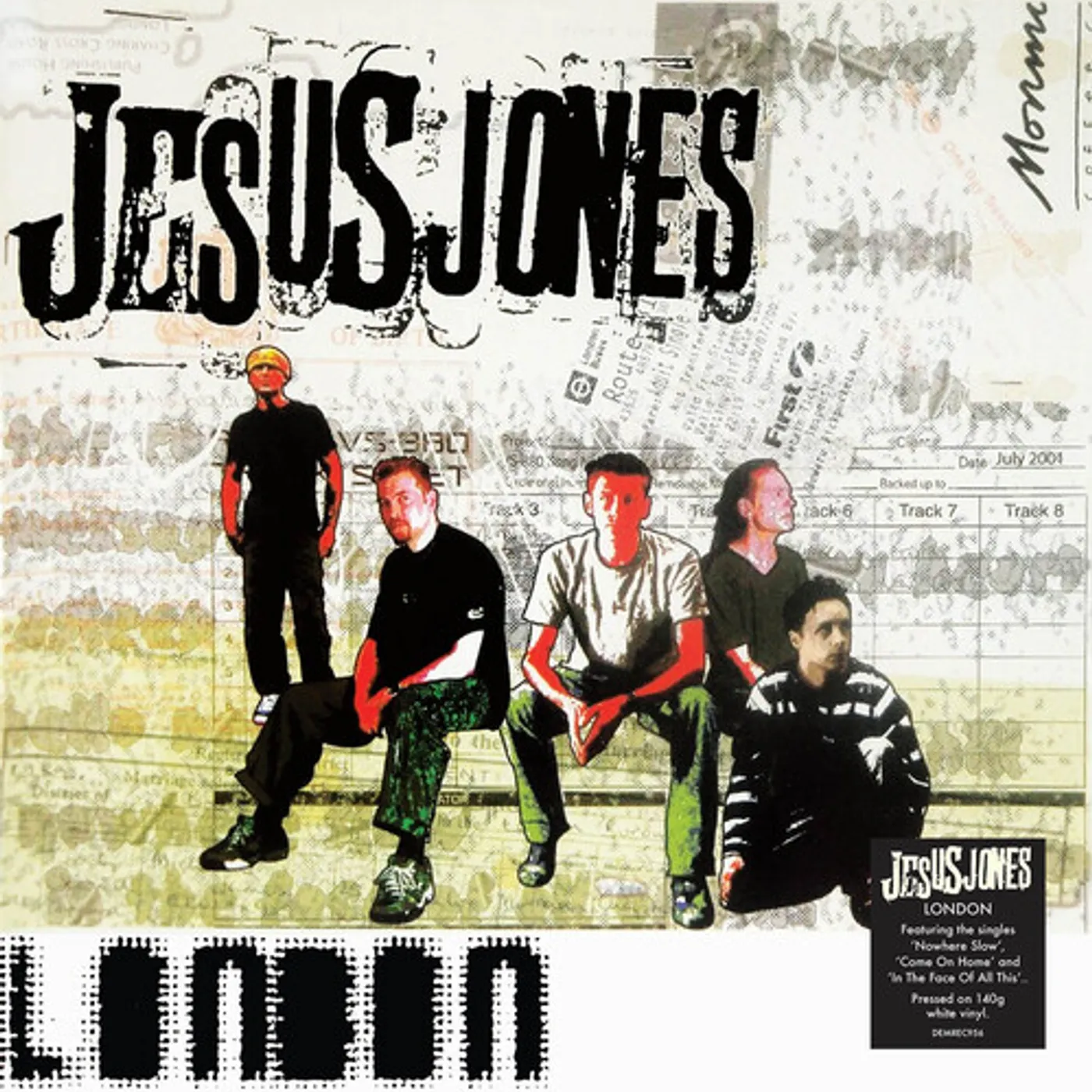 Jesus Jones London Vinyl Record