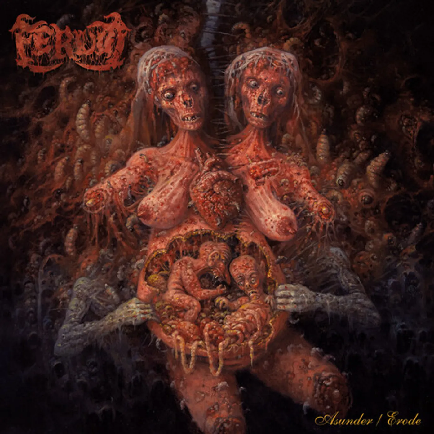 Ferum Asunder / Erode vinyl record