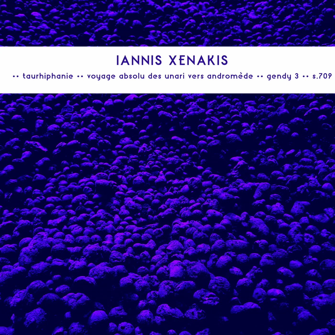 Iannis Xenakis LATE WORKS Vinyl Record