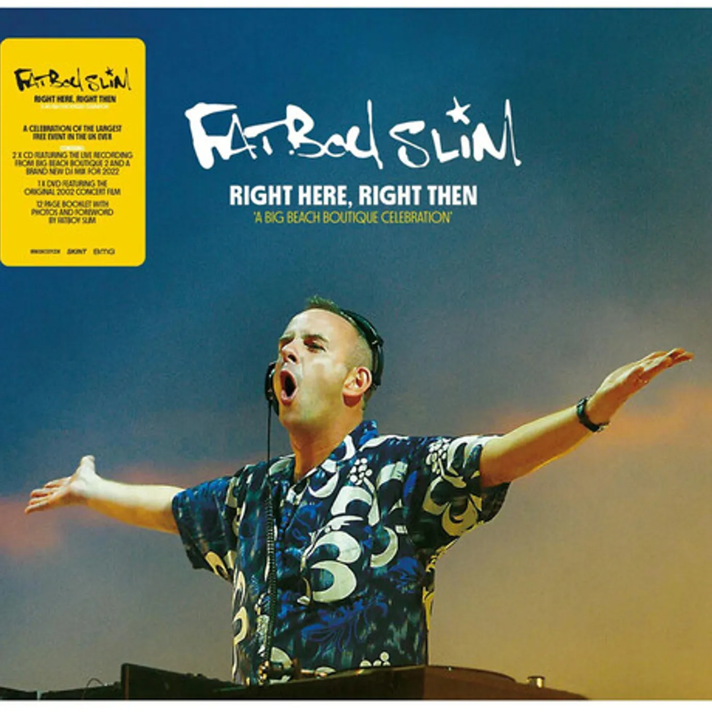 Fatboy Slim RIGHT HERE RIGHT THEN CD