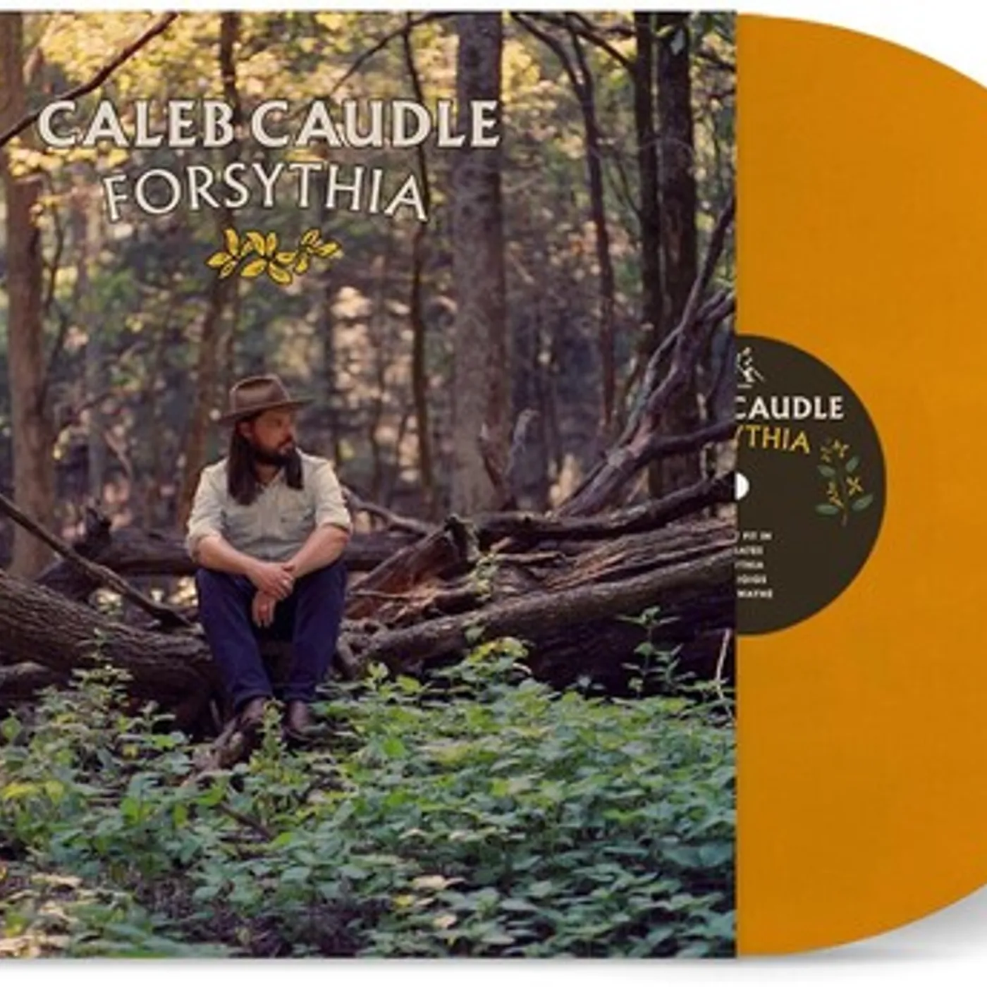 Caleb Caudle Forsythia (Golden Yellow) Vinyl Record