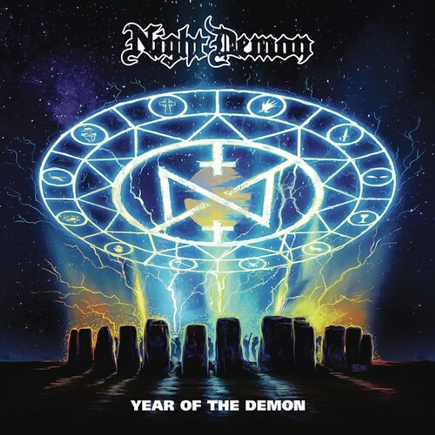 Night Demon Year Of The Demon Vinyl Record