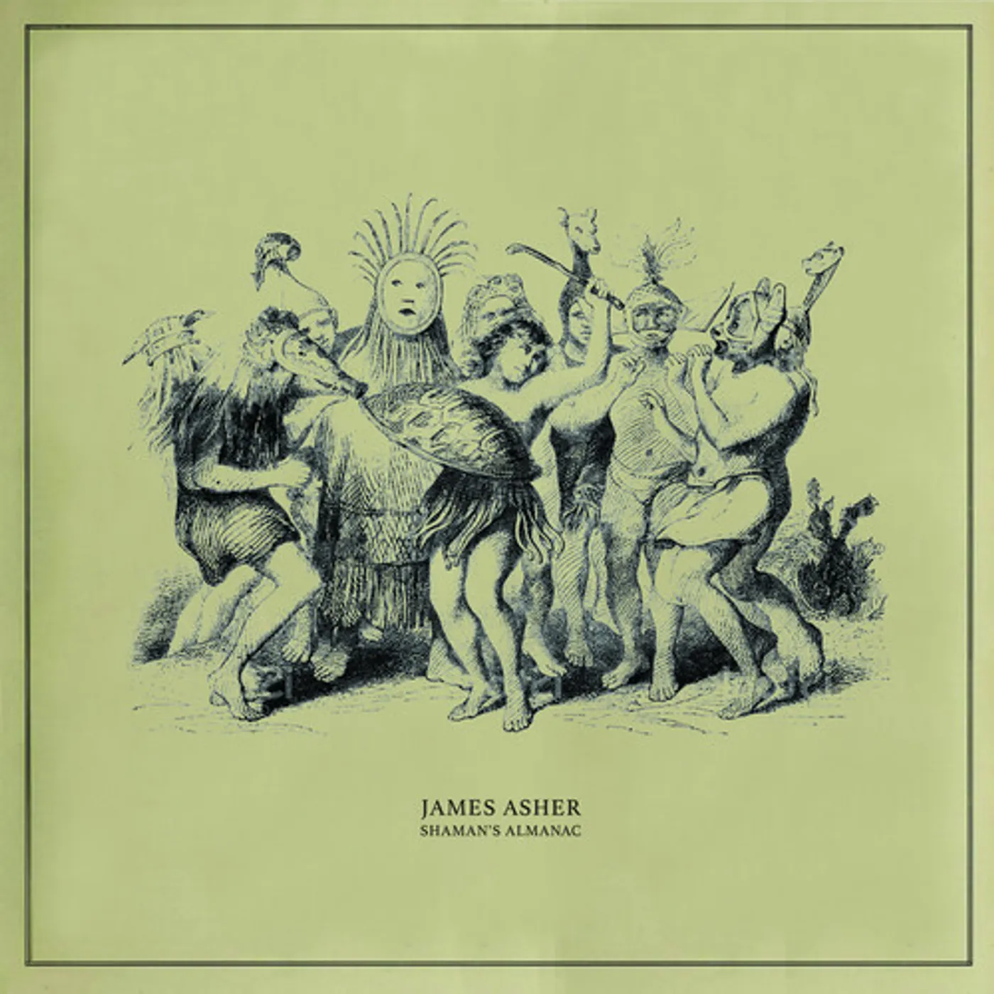 James Asher SHAMAN'S ALMANAC Vinyl Record