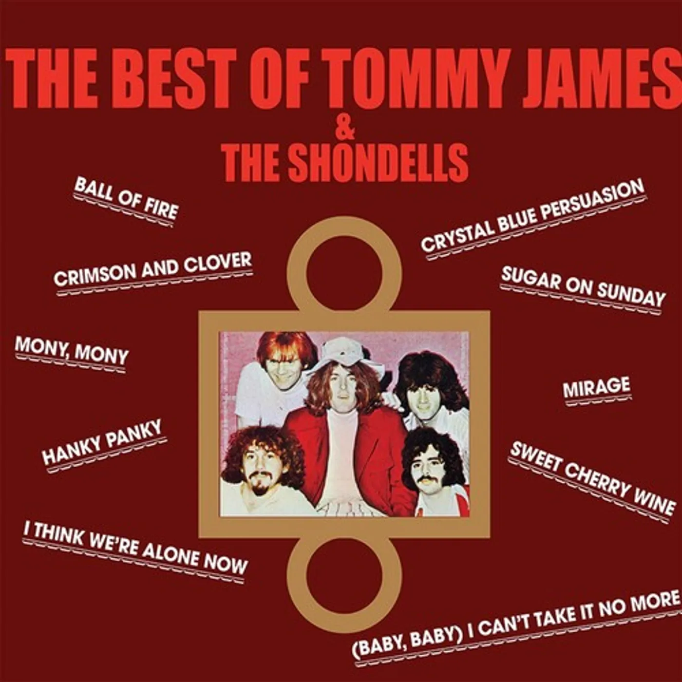 Best Of Tommy James & The Shondells (Crimson Red) Vinyl Record