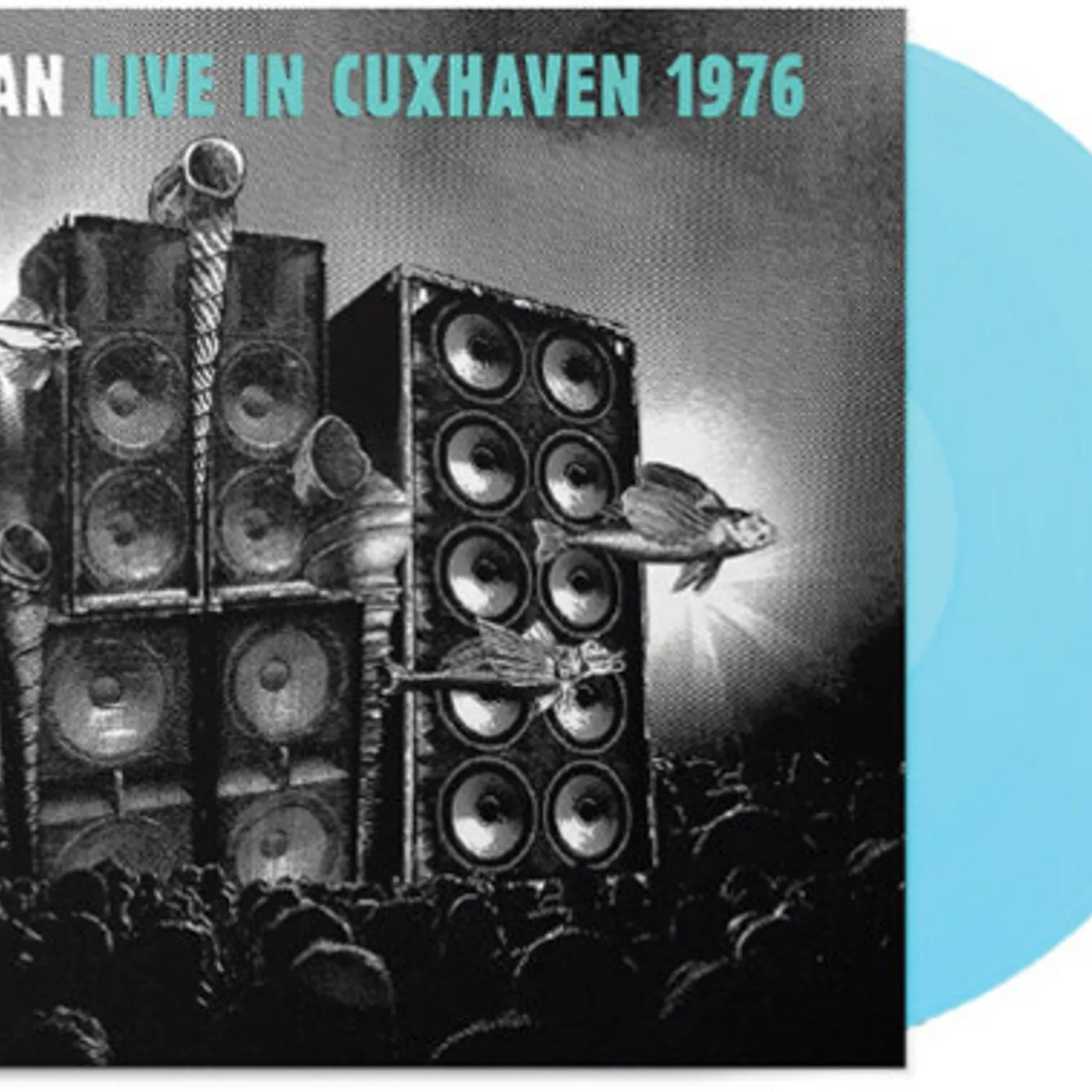 CAN Live In Cuxhaven 1976 (Curacao Blue) Vinyl Record