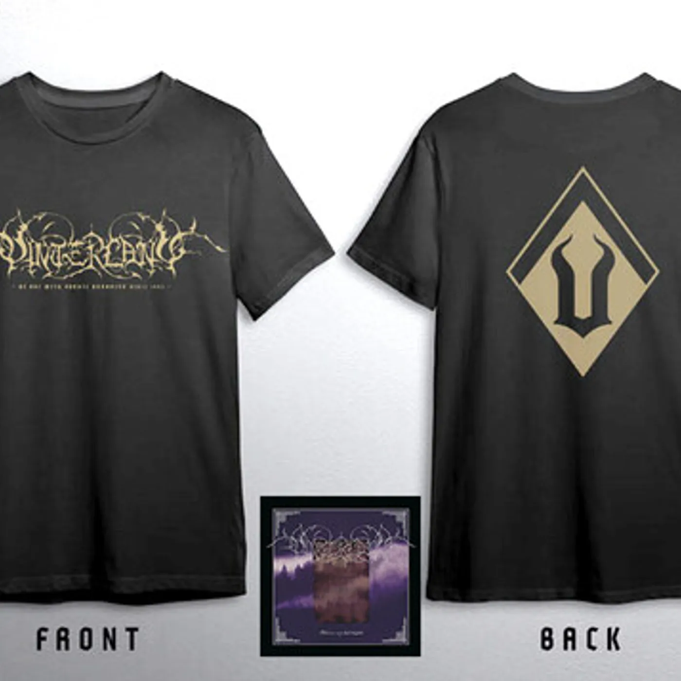 Vinterland WELCOME MY LAST CHAPTER (T-SHIRT M) CD